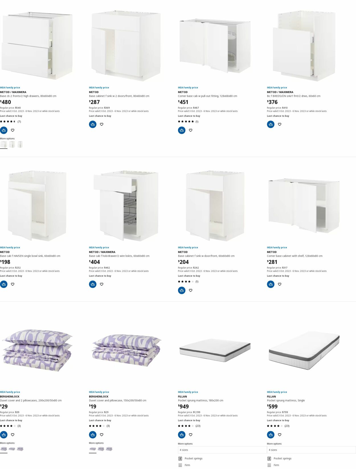 Catalogue IKEA 16.10.2023 - 31.10.2023