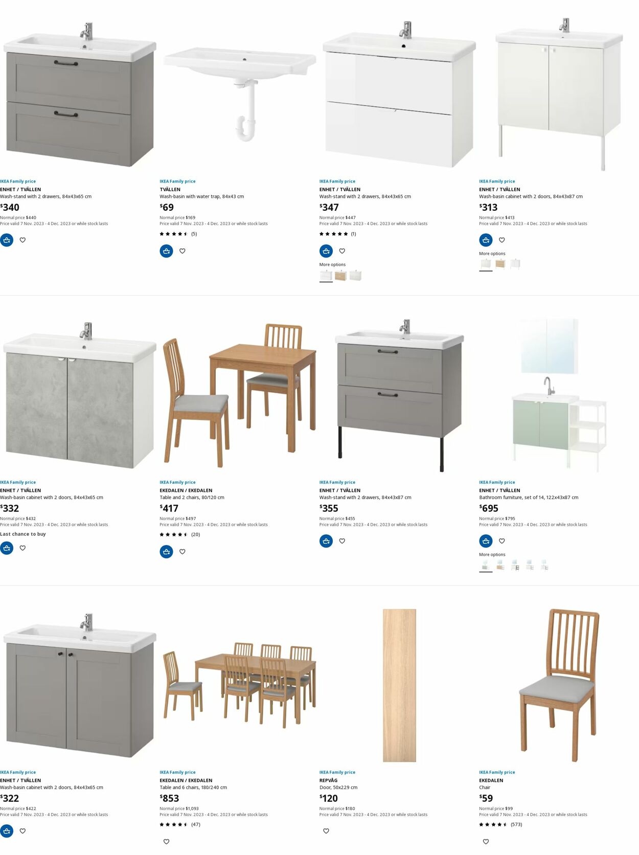 Catalogue IKEA 30.11.2023 - 14.12.2023