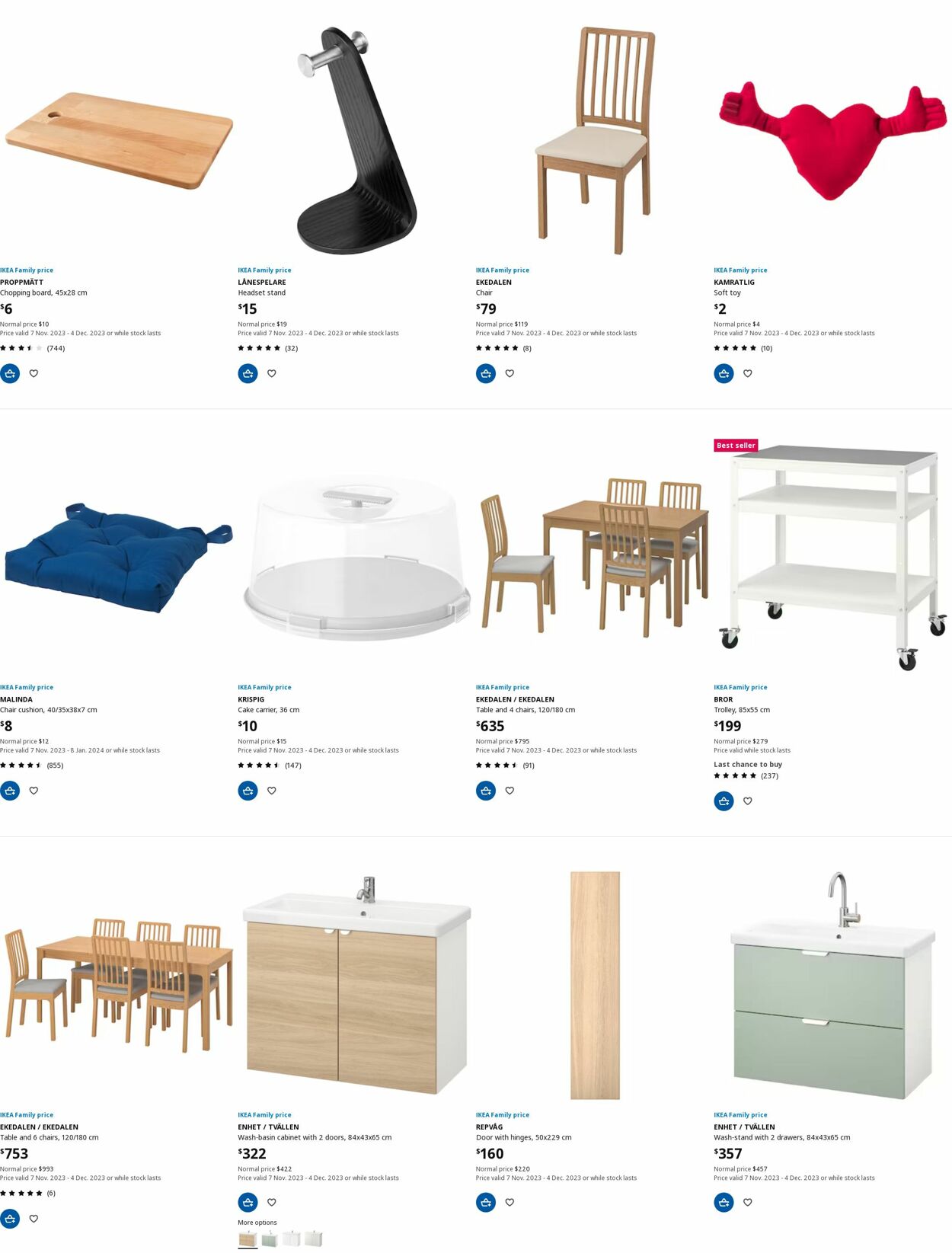 Catalogue IKEA 30.11.2023 - 14.12.2023
