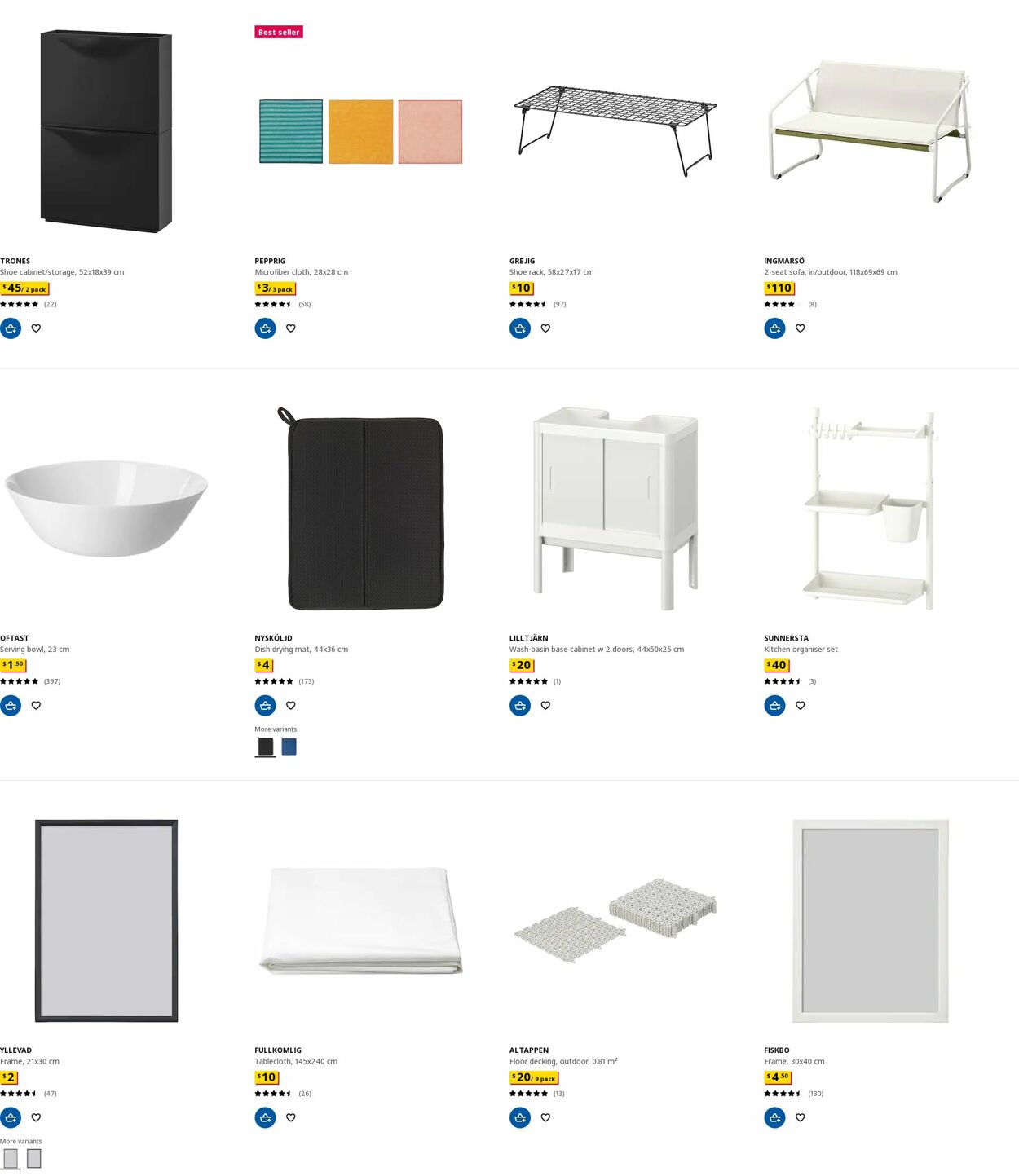 Catalogue IKEA 15.08.2022 - 30.08.2022