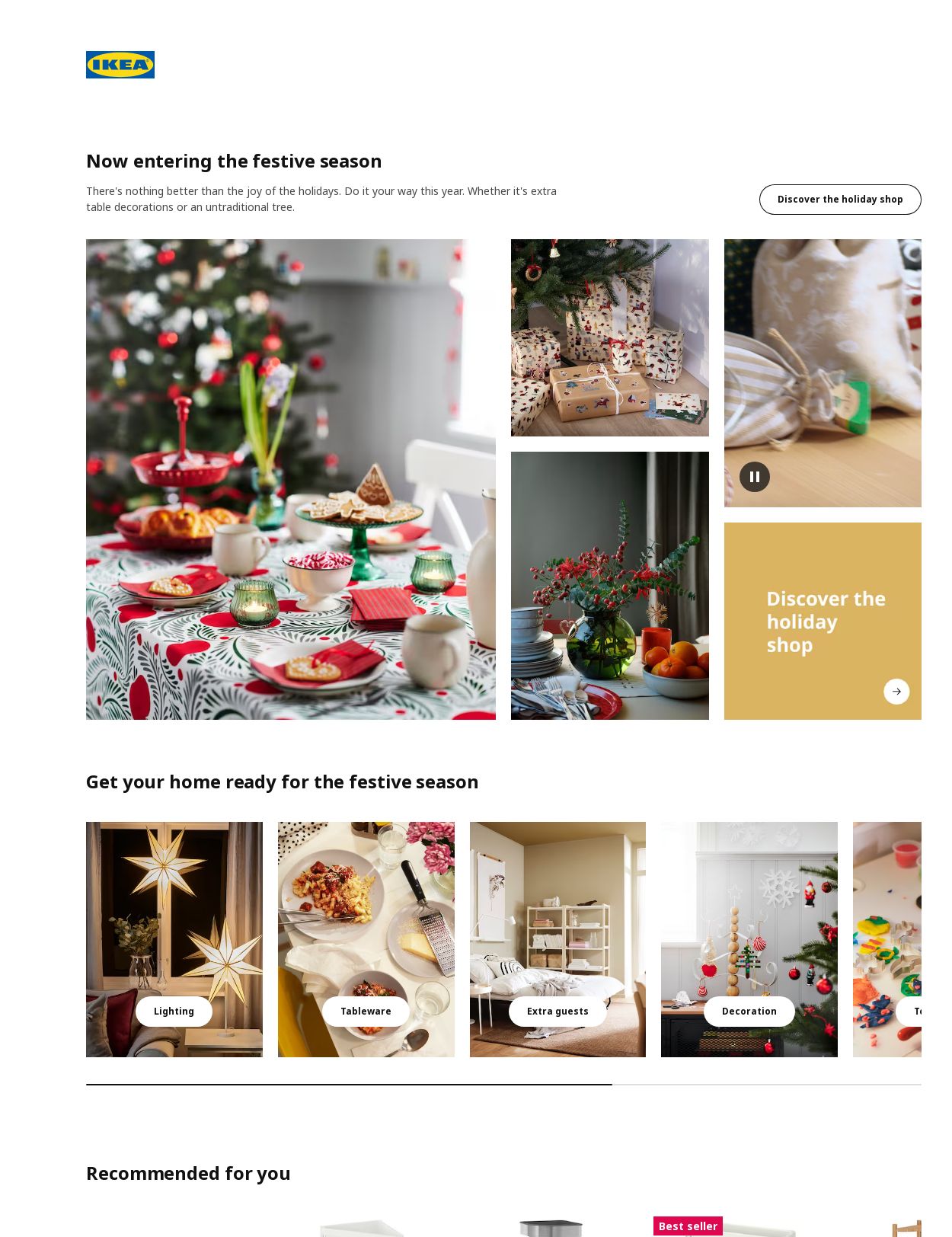 Catalogue IKEA 16.11.2023 - 30.11.2023