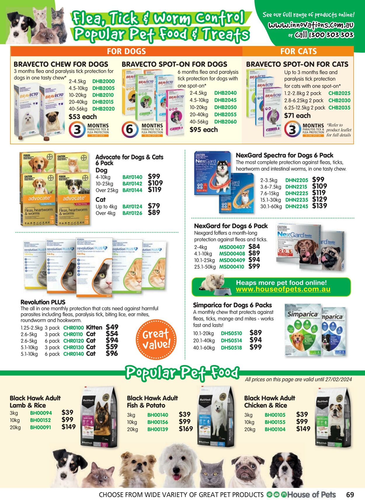 Catalogue Innovations 01.02.2024 - 29.02.2024