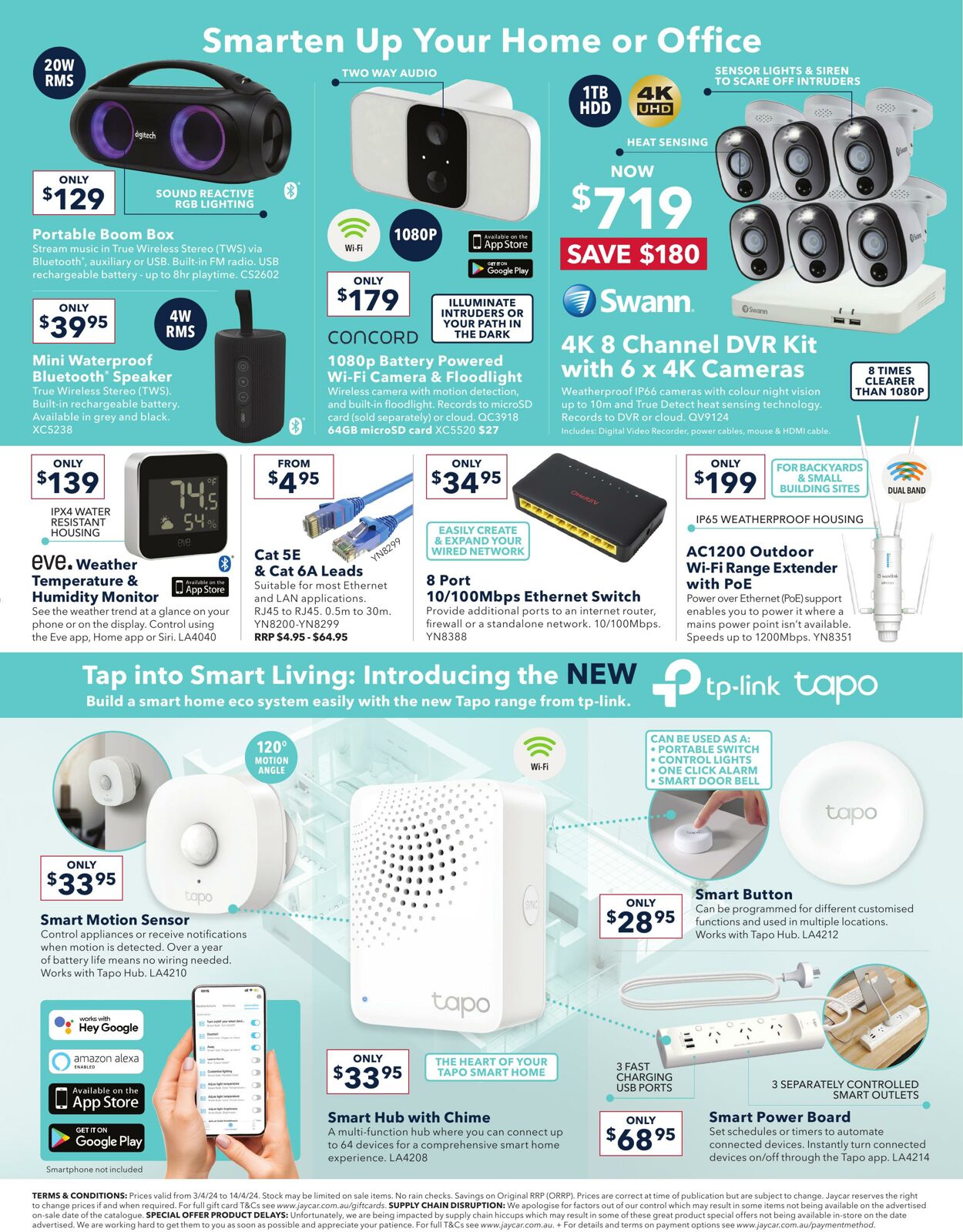 Catalogue Jaycar Electronics 04.04.2024 - 14.04.2024