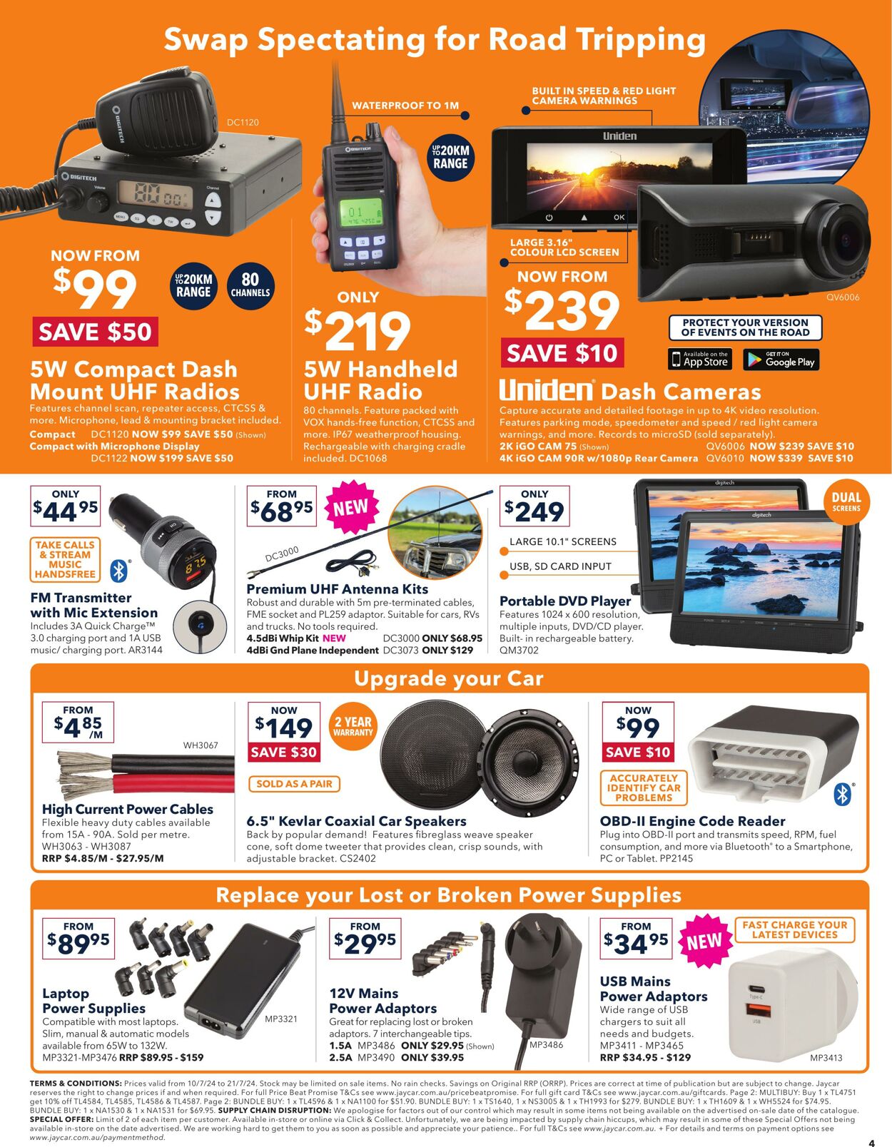 Catalogue Jaycar Electronics 11.07.2024 - 21.07.2024