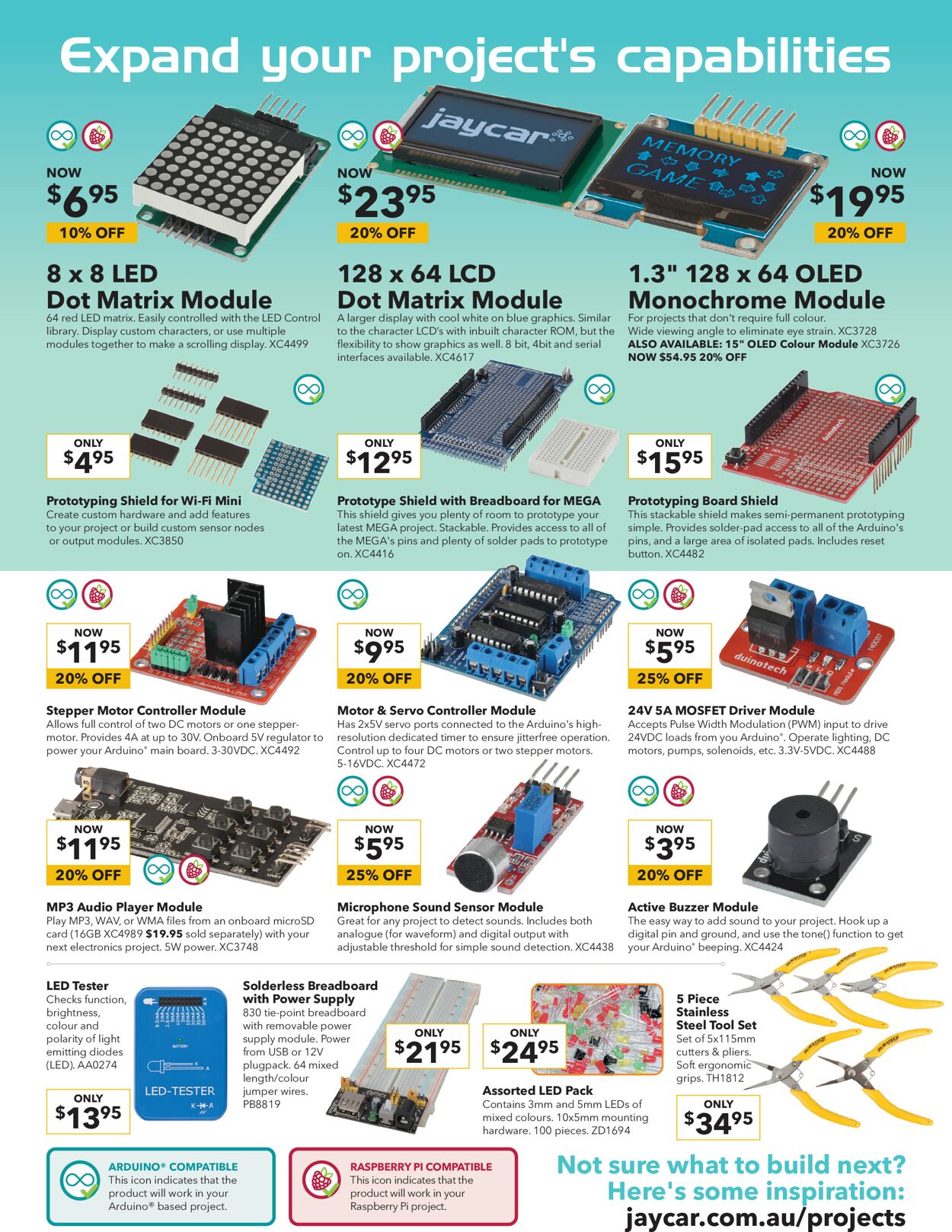 Catalogue Jaycar Electronics 24.02.2021 - 23.03.2021