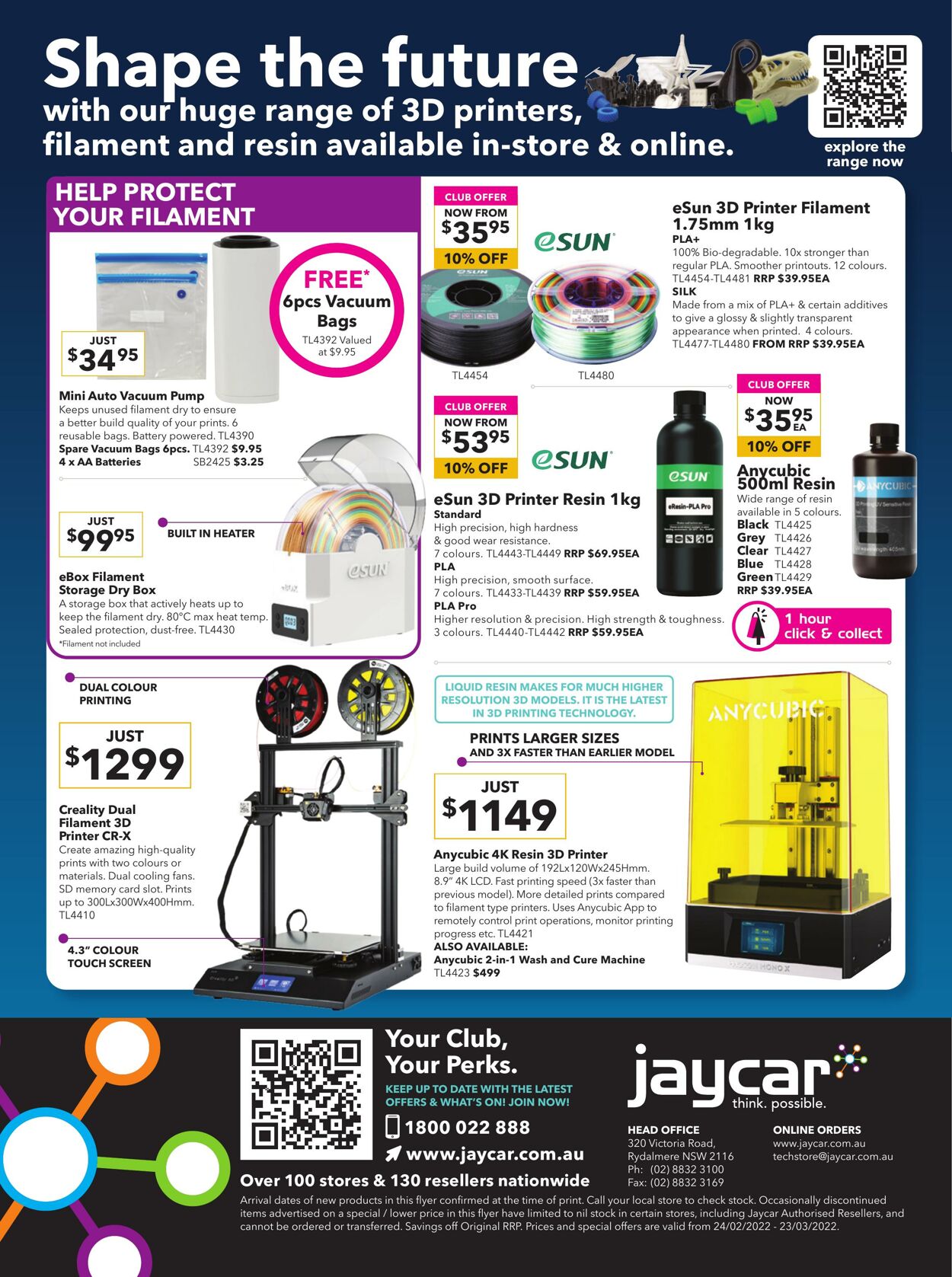 Catalogue Jaycar Electronics 24.02.2022 - 23.03.2022