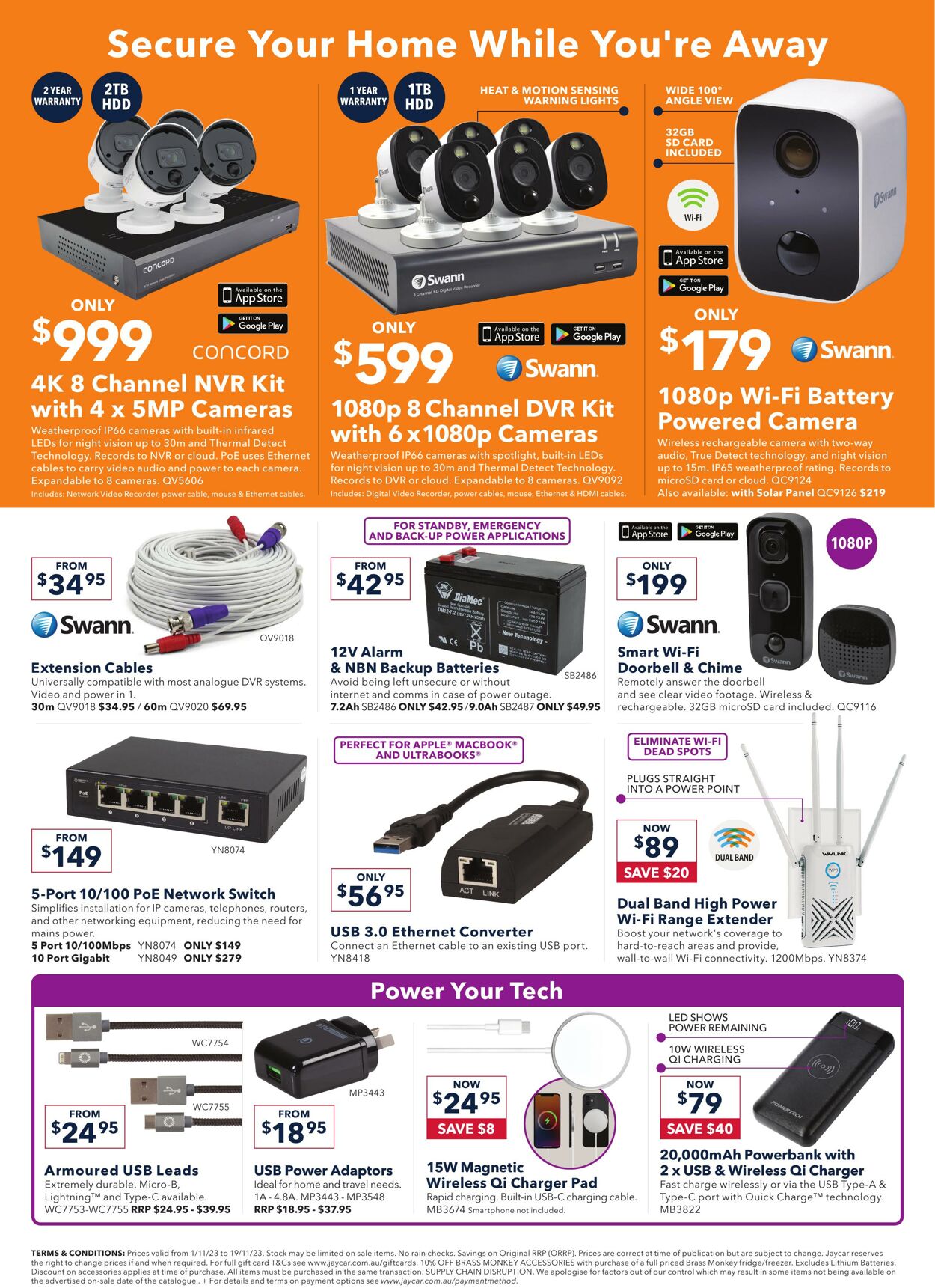 Catalogue Jaycar Electronics 02.11.2023 - 19.11.2023