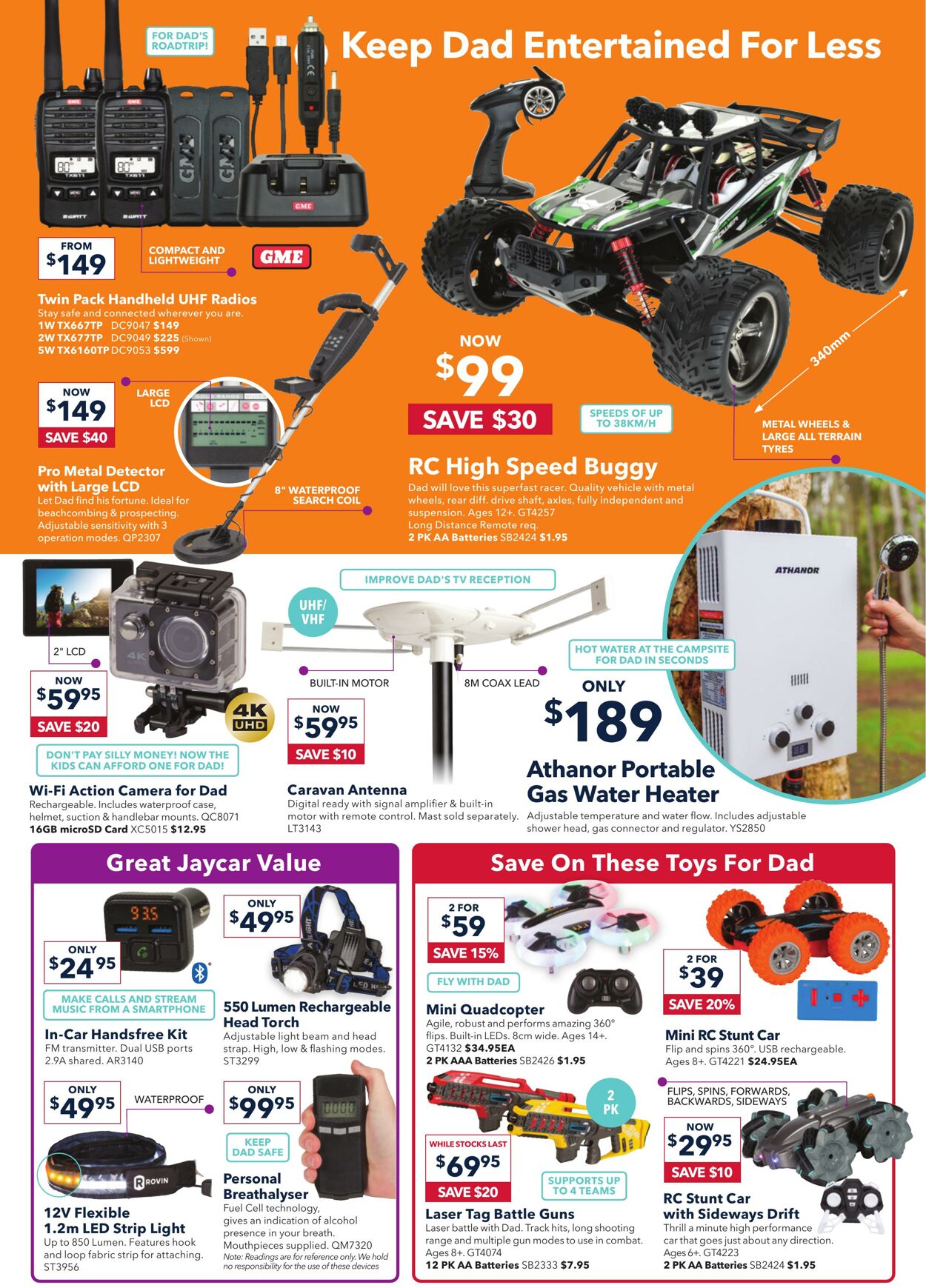 Catalogue Jaycar Electronics 17.08.2022 - 04.09.2022