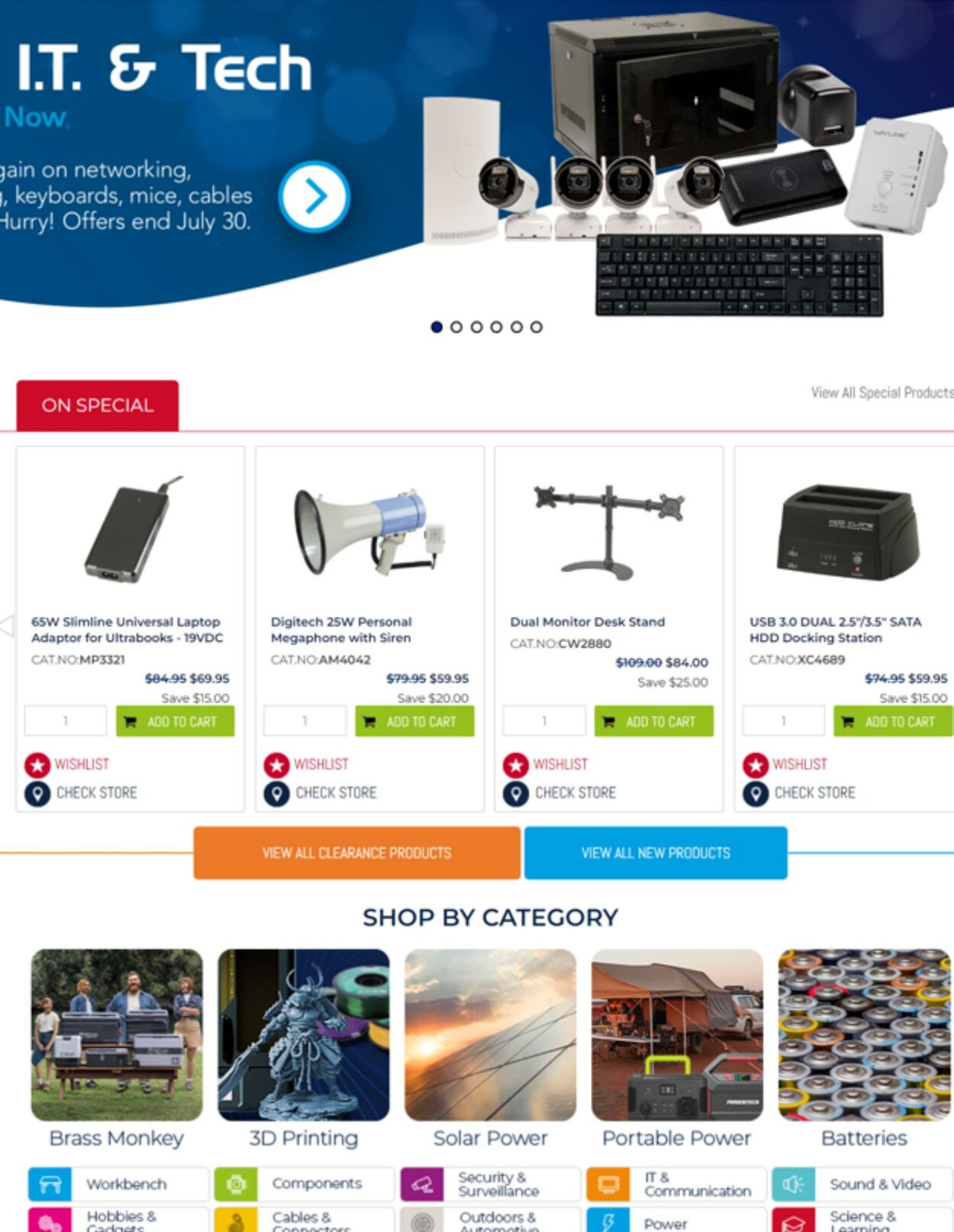 Catalogue Jaycar Electronics 24.07.2023 - 08.08.2023
