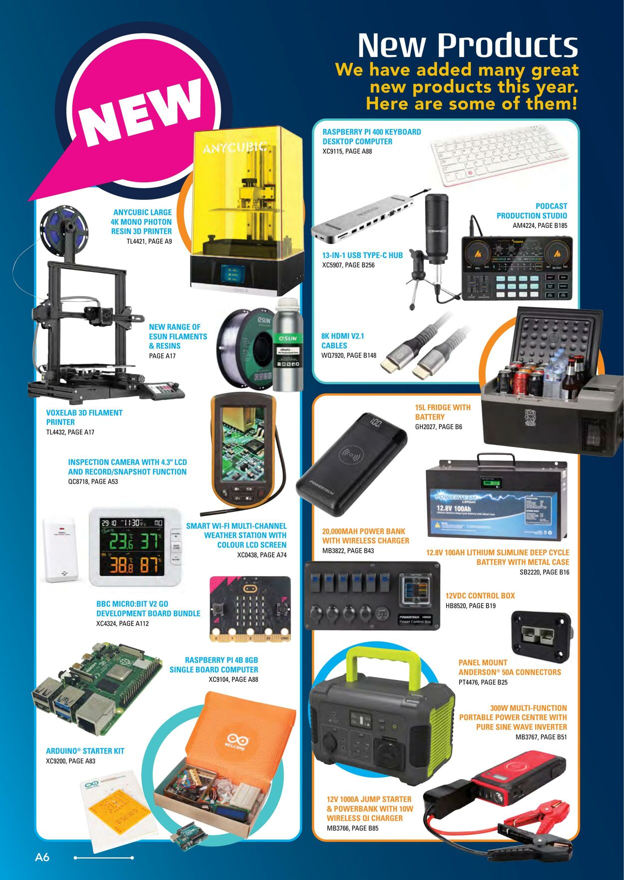 Catalogue Jaycar Electronics 27.10.2021 - 31.07.2022
