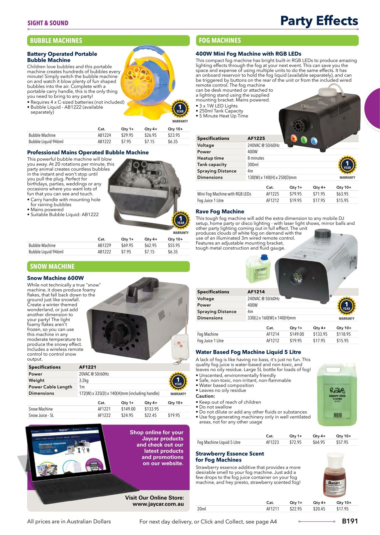 Catalogue Jaycar Electronics 09.08.2023 - 23.08.2023