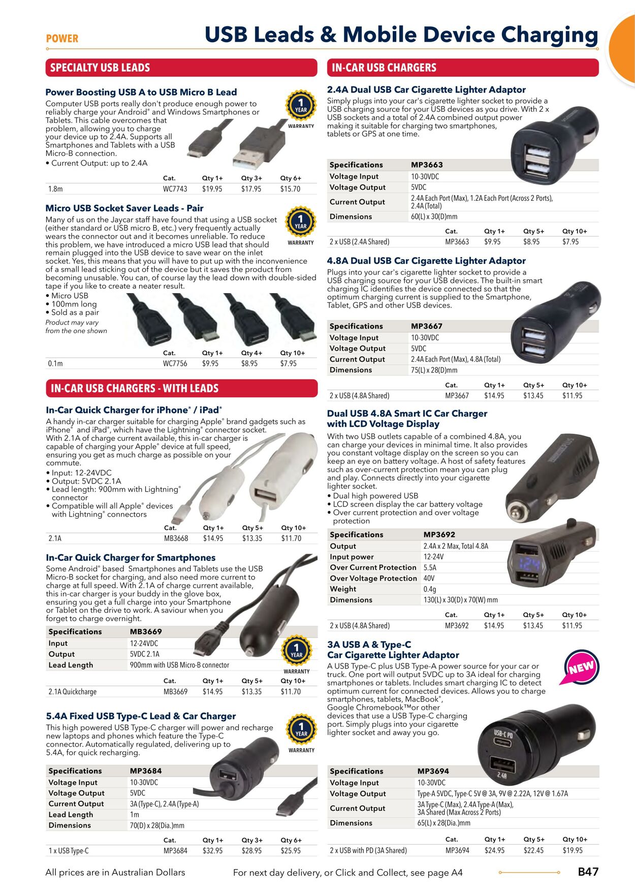 Catalogue Jaycar Electronics 09.08.2023 - 23.08.2023