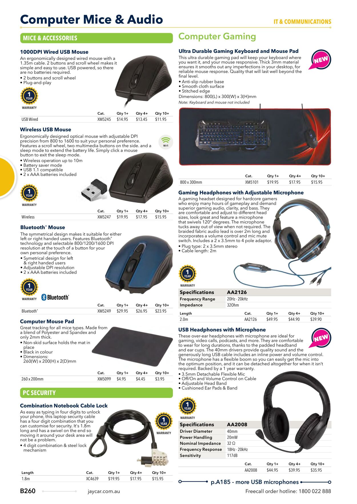 Catalogue Jaycar Electronics 09.08.2023 - 23.08.2023