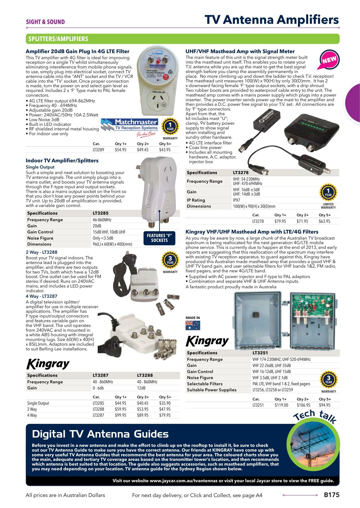 Catalogue Jaycar Electronics 09.08.2023 - 23.08.2023