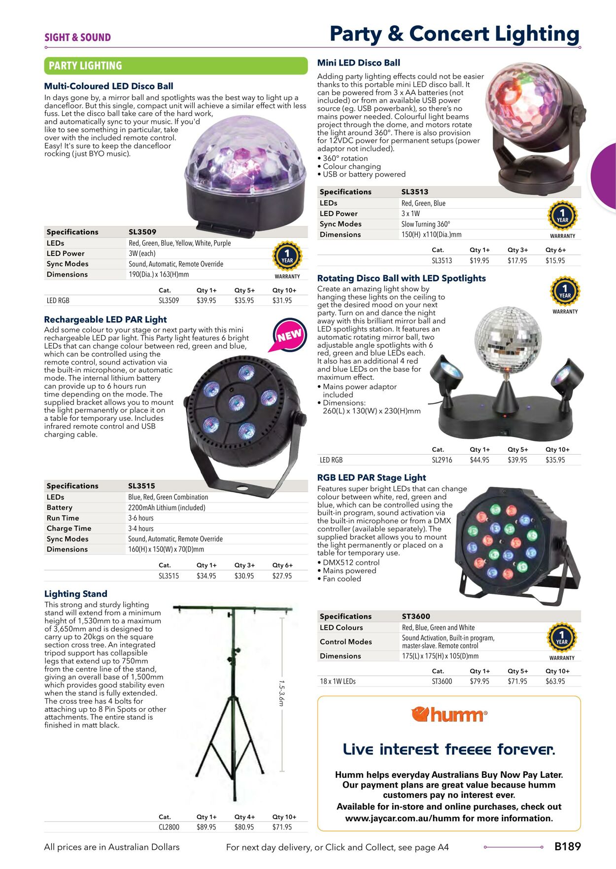 Catalogue Jaycar Electronics 09.08.2023 - 23.08.2023