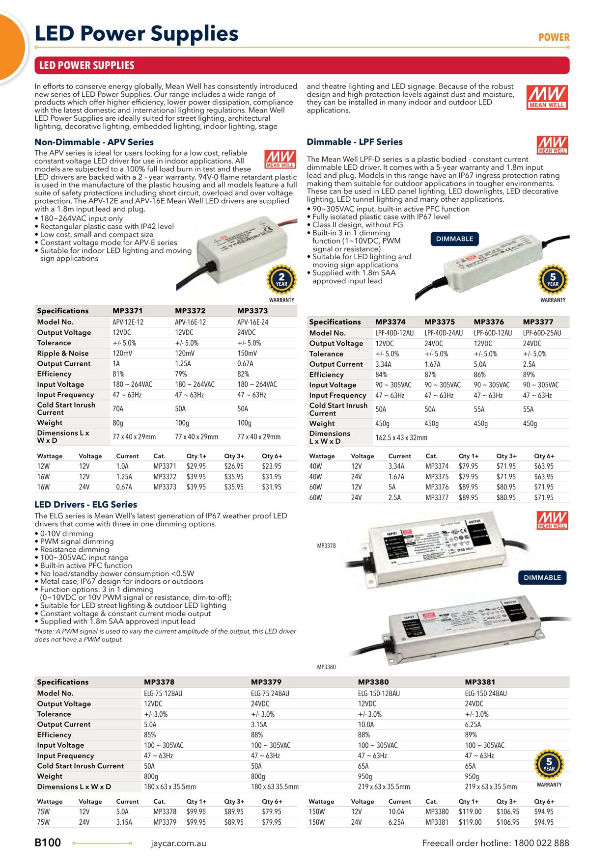 Catalogue Jaycar Electronics 09.08.2023 - 23.08.2023