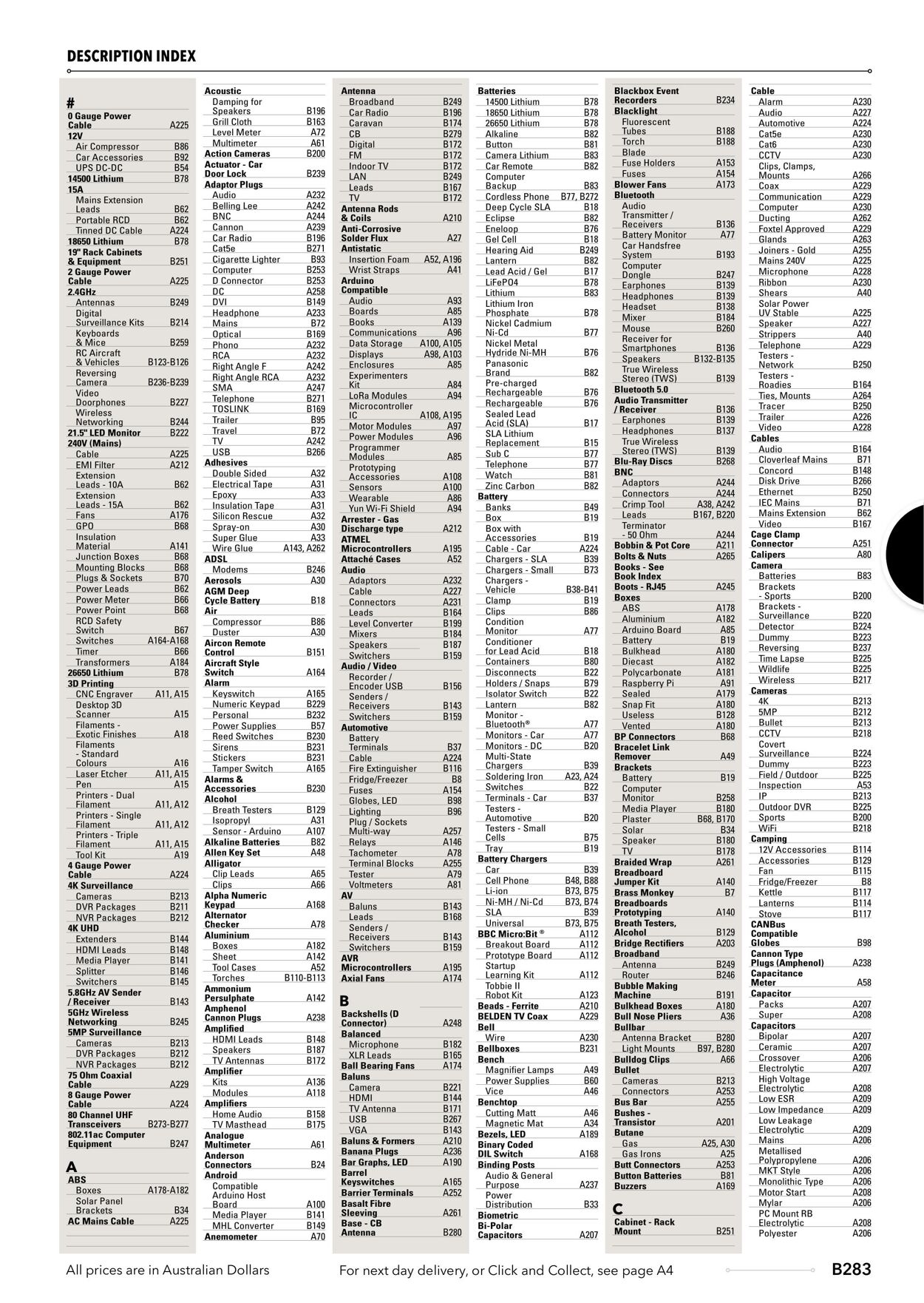 Catalogue Jaycar Electronics 09.08.2023 - 23.08.2023