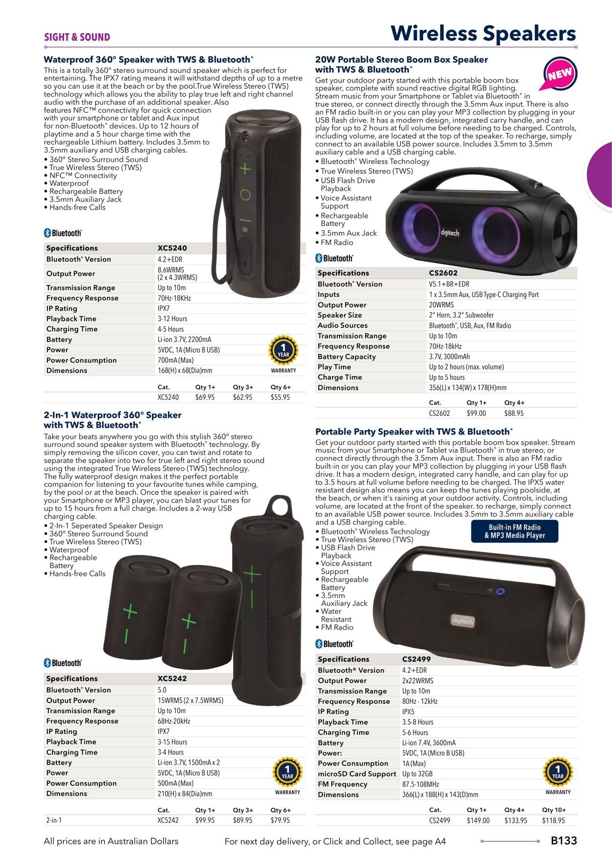 Catalogue Jaycar Electronics 09.08.2023 - 23.08.2023