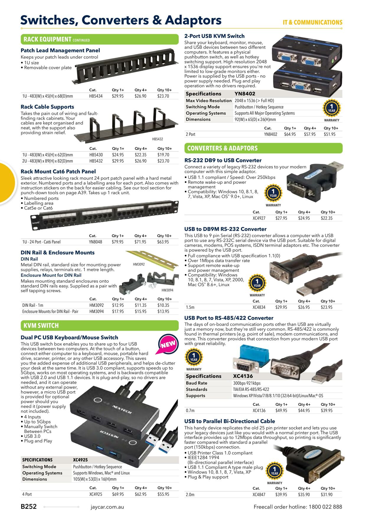 Catalogue Jaycar Electronics 09.08.2023 - 23.08.2023