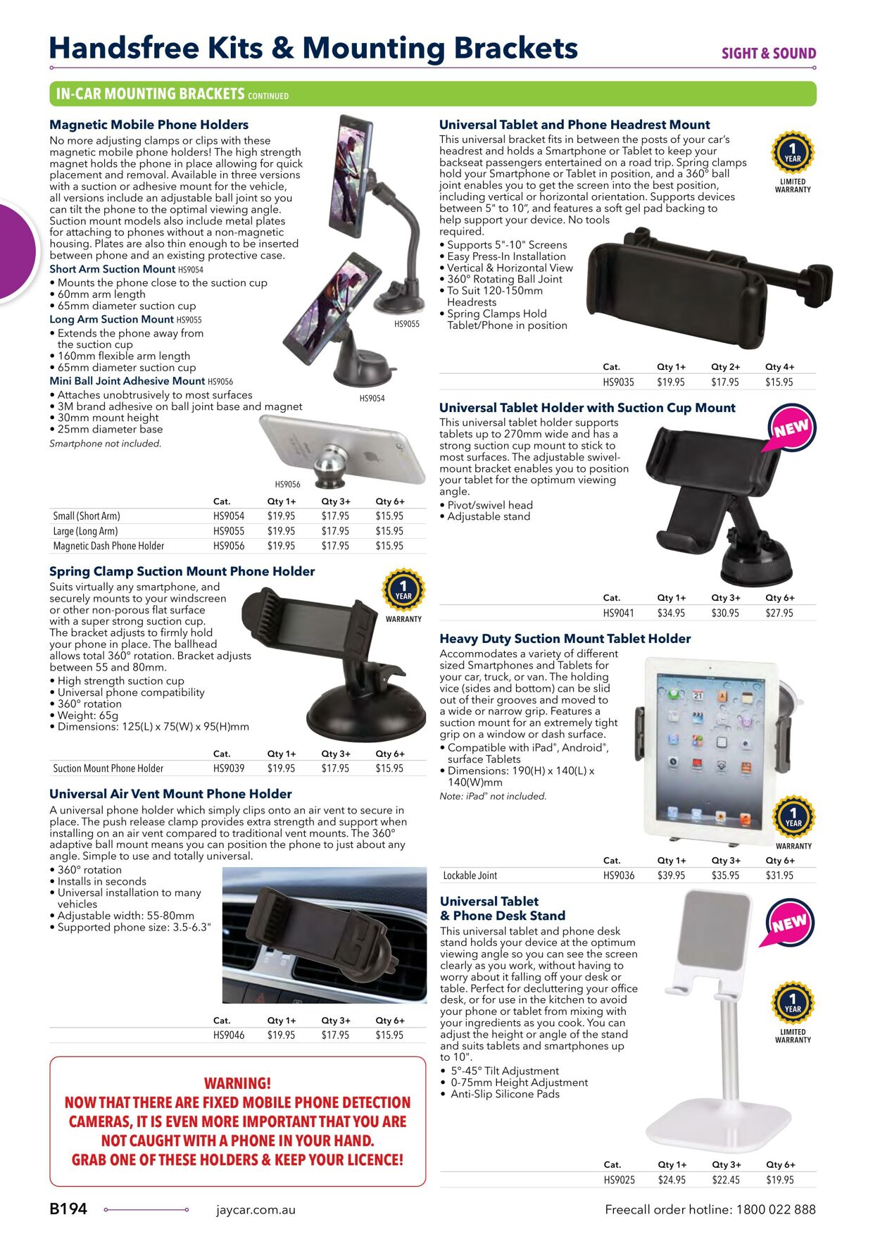 Catalogue Jaycar Electronics 09.08.2023 - 23.08.2023