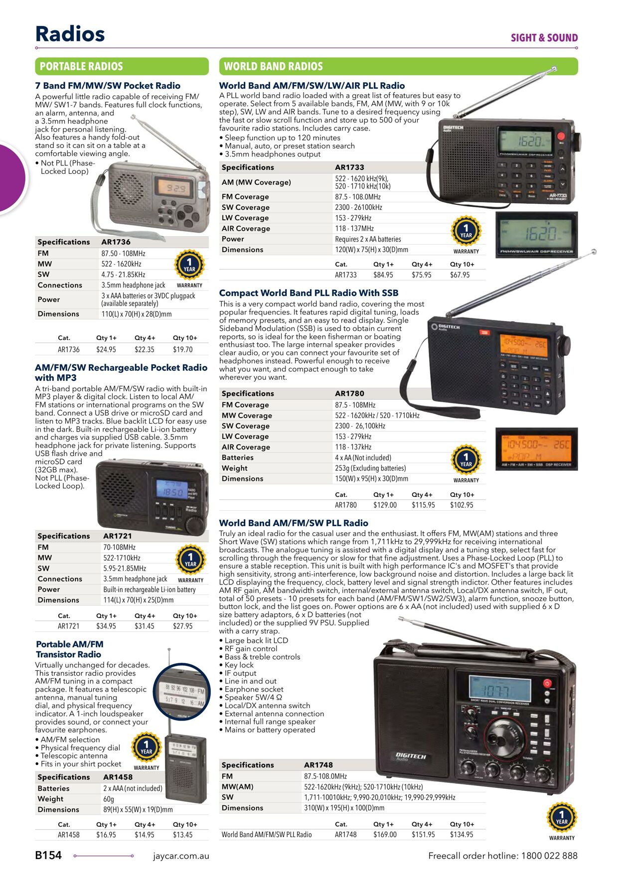 Catalogue Jaycar Electronics 09.08.2023 - 23.08.2023