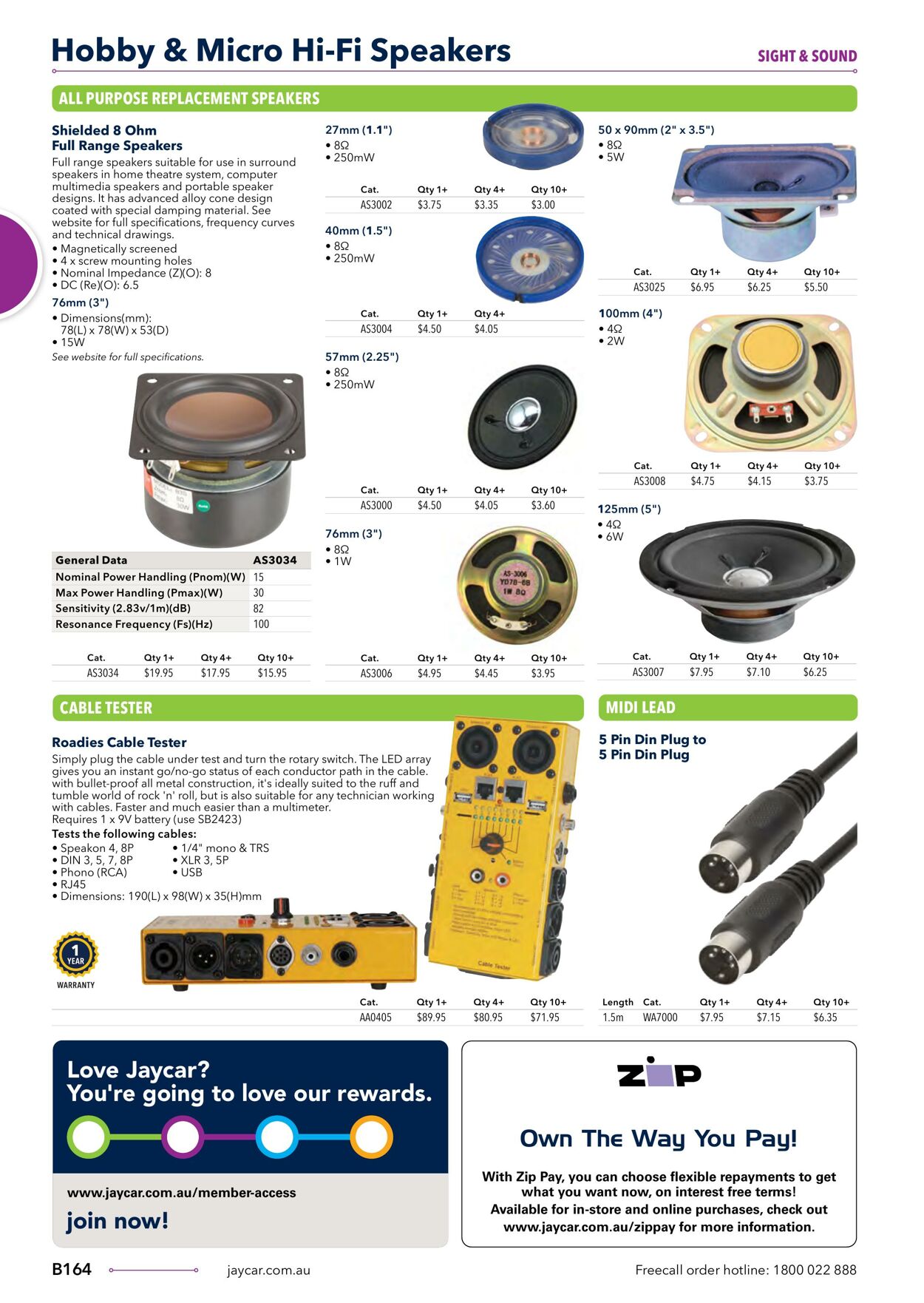 Catalogue Jaycar Electronics 09.08.2023 - 23.08.2023