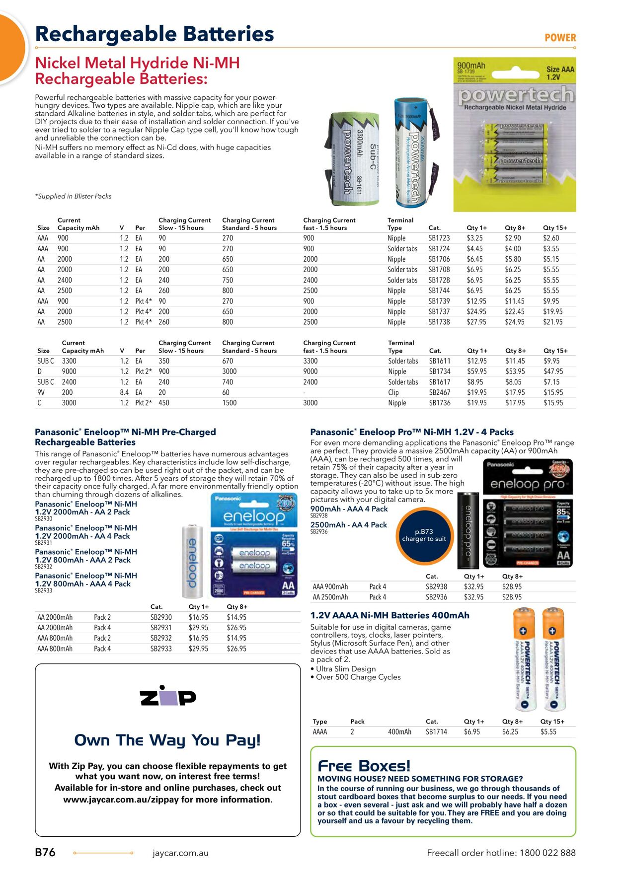 Catalogue Jaycar Electronics 09.08.2023 - 23.08.2023