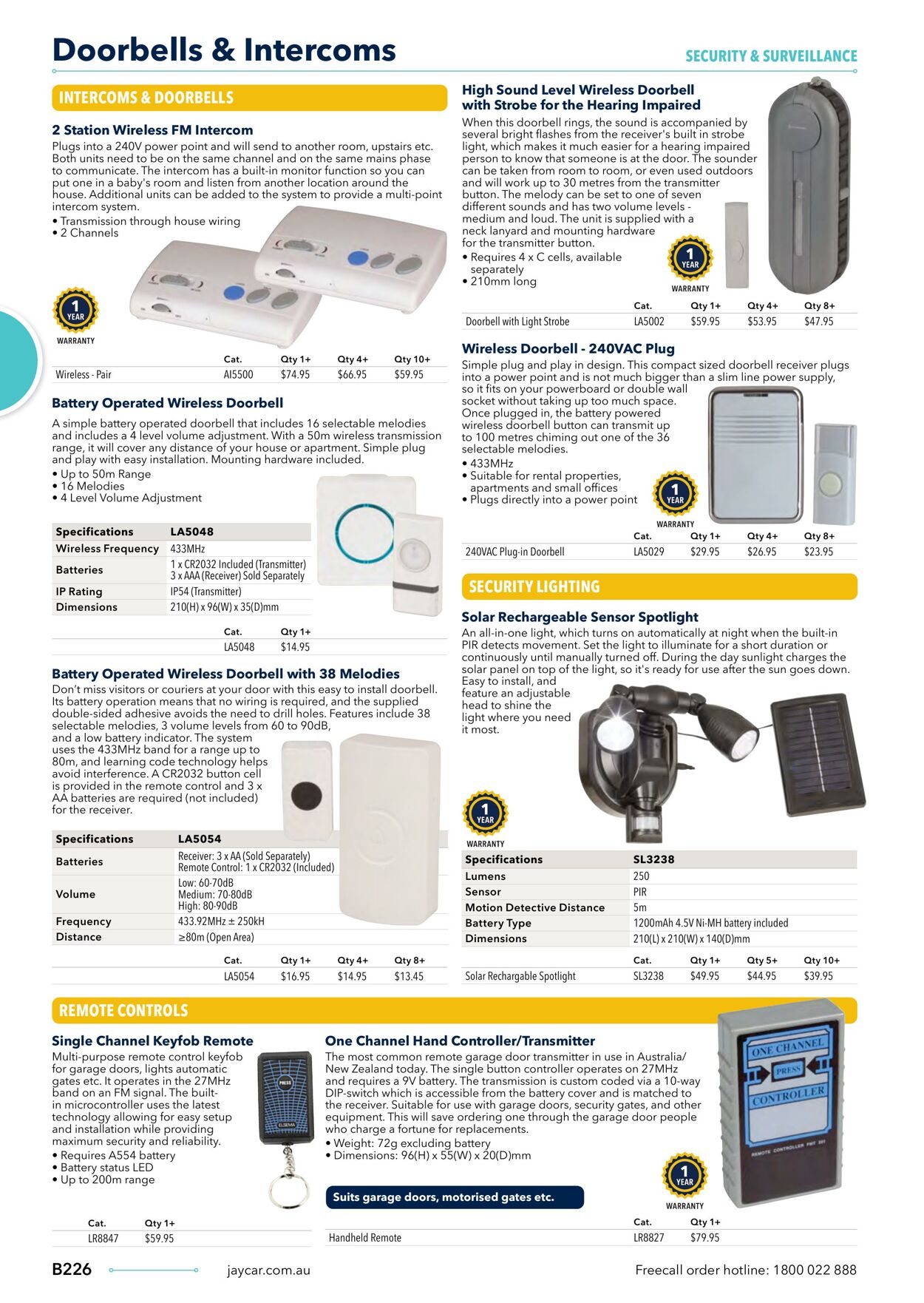 Catalogue Jaycar Electronics 09.08.2023 - 23.08.2023