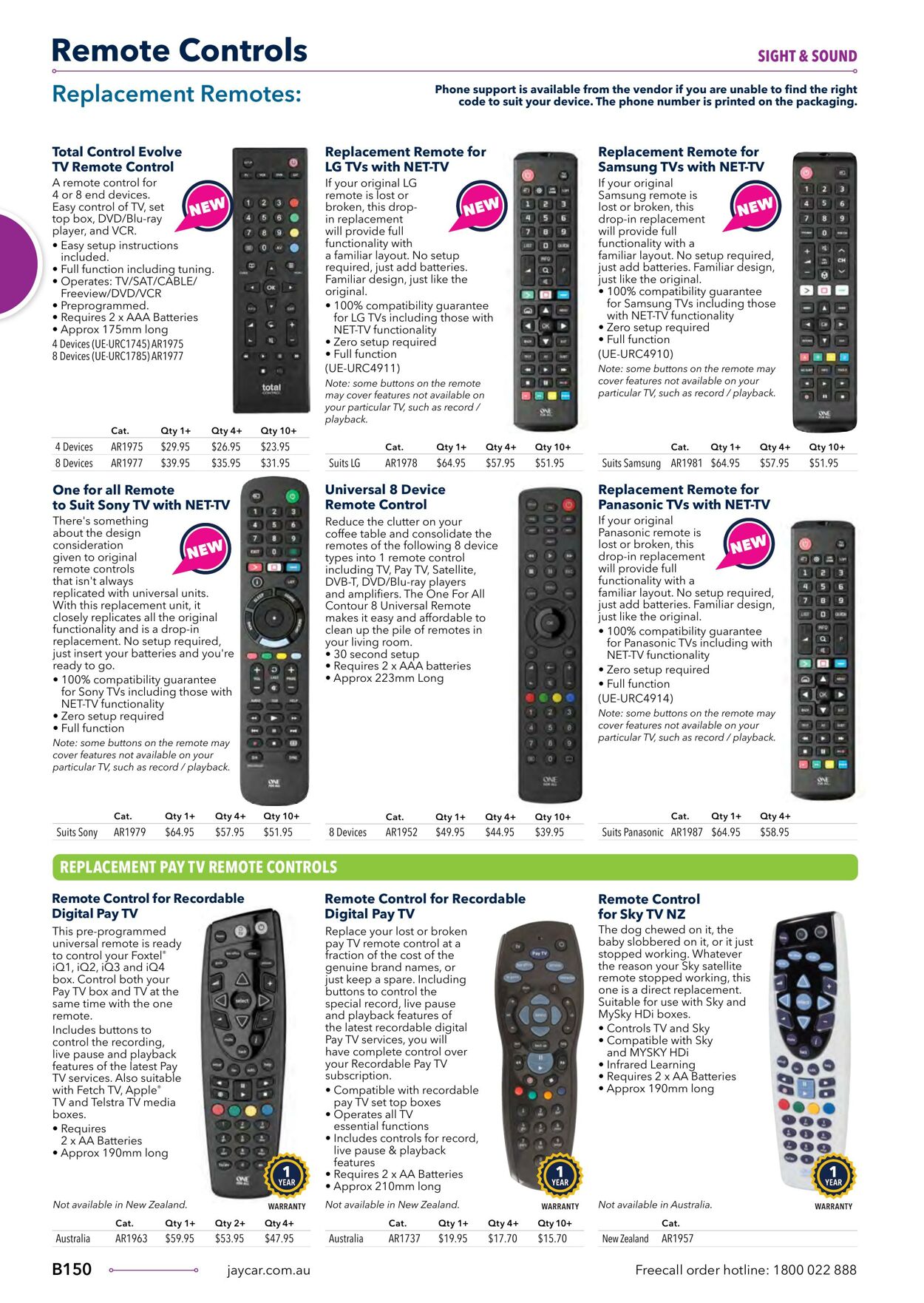 Catalogue Jaycar Electronics 09.08.2023 - 23.08.2023
