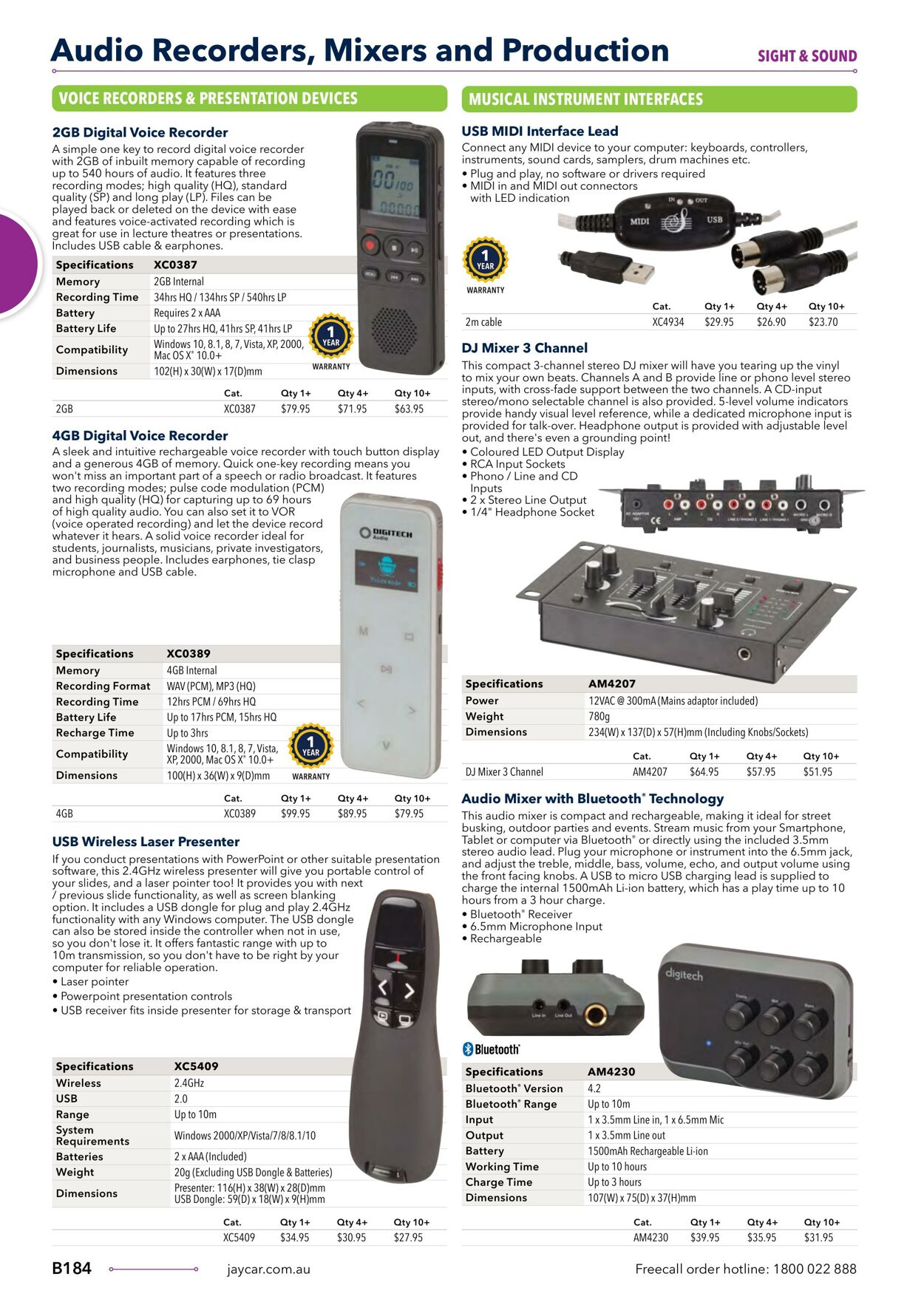 Catalogue Jaycar Electronics 09.08.2023 - 23.08.2023