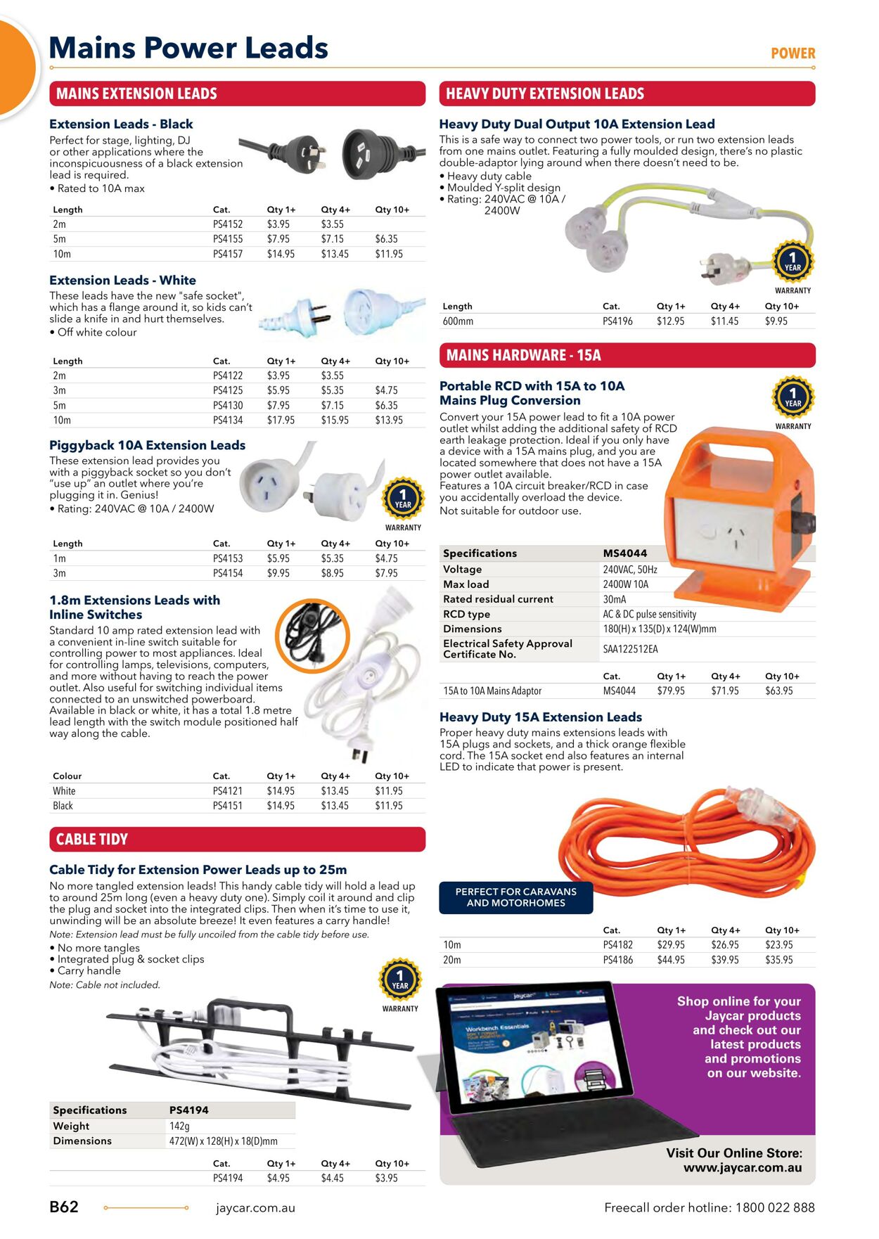 Catalogue Jaycar Electronics 09.08.2023 - 23.08.2023