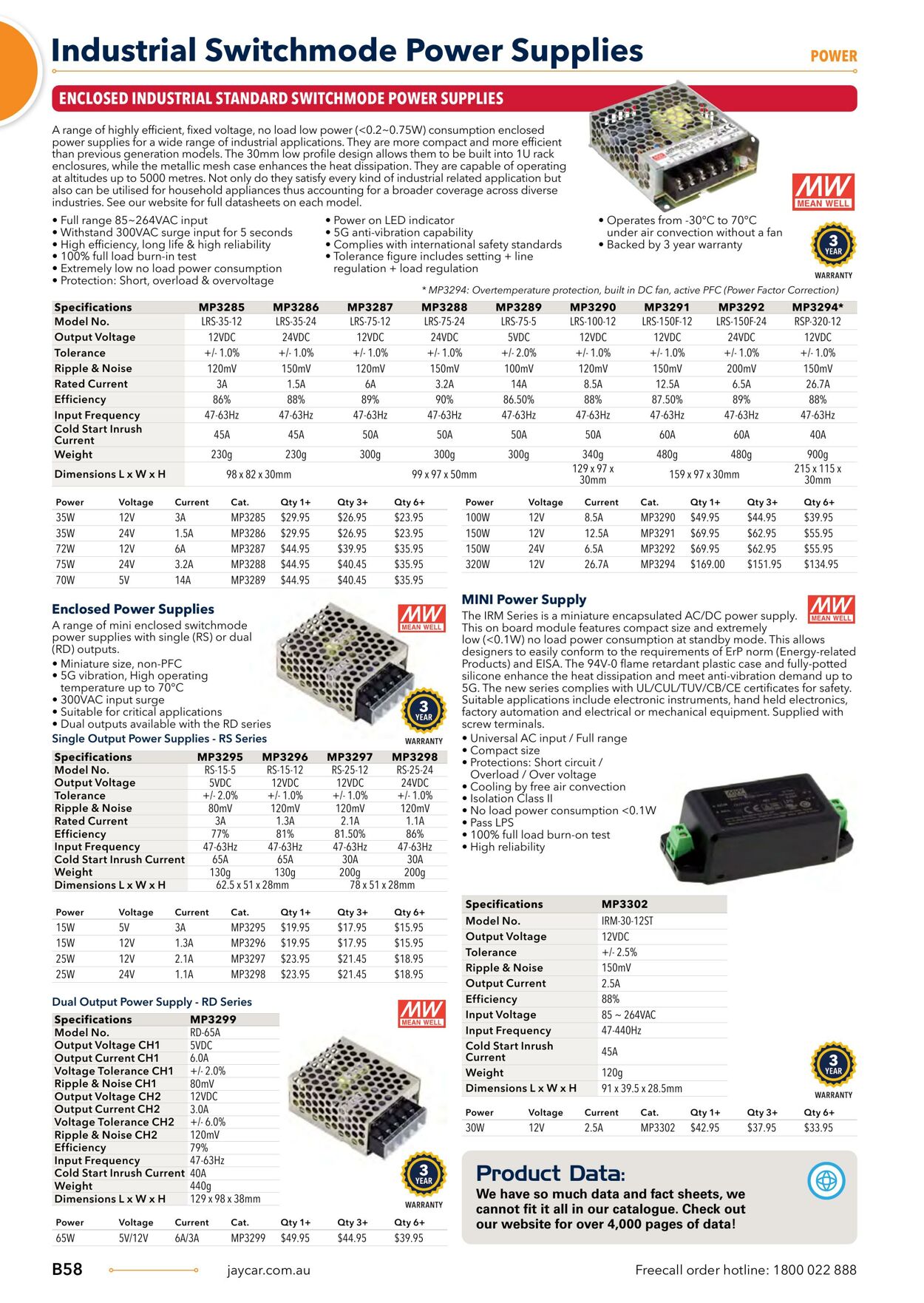 Catalogue Jaycar Electronics 09.08.2023 - 23.08.2023