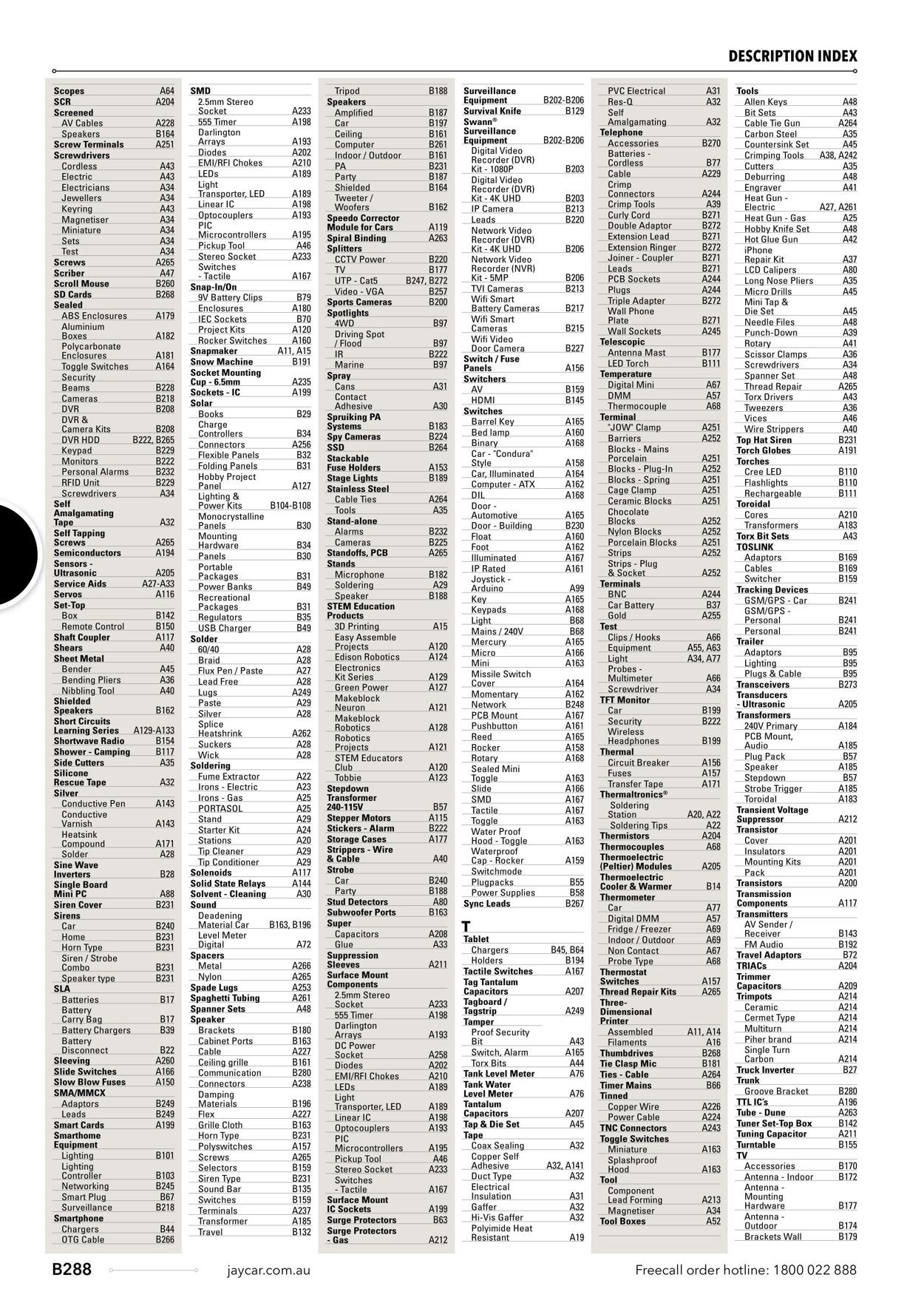 Catalogue Jaycar Electronics 09.08.2023 - 23.08.2023