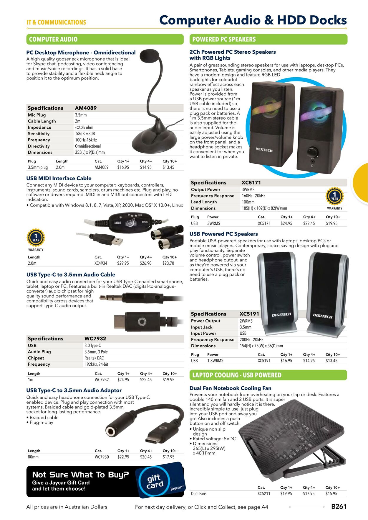 Catalogue Jaycar Electronics 09.08.2023 - 23.08.2023