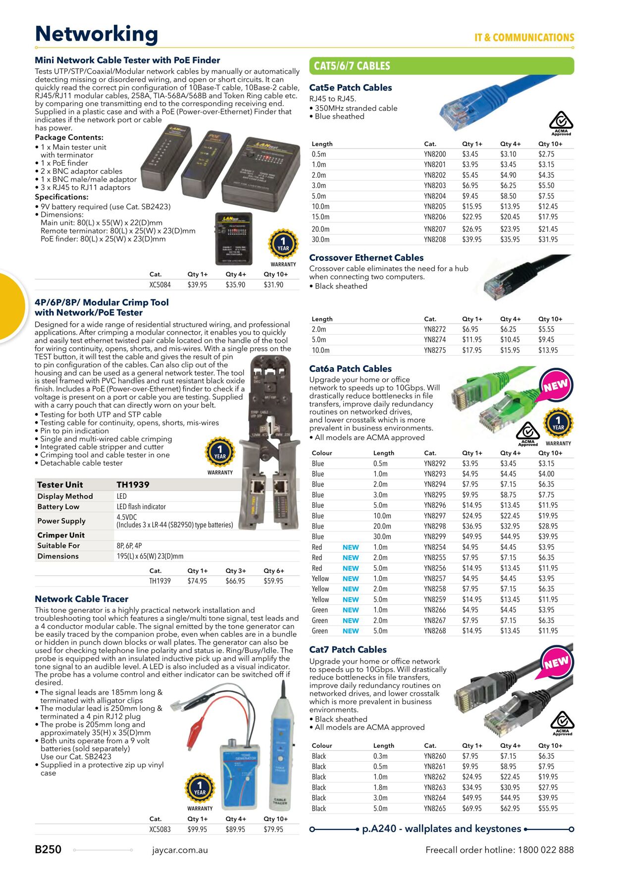 Catalogue Jaycar Electronics 09.08.2023 - 23.08.2023