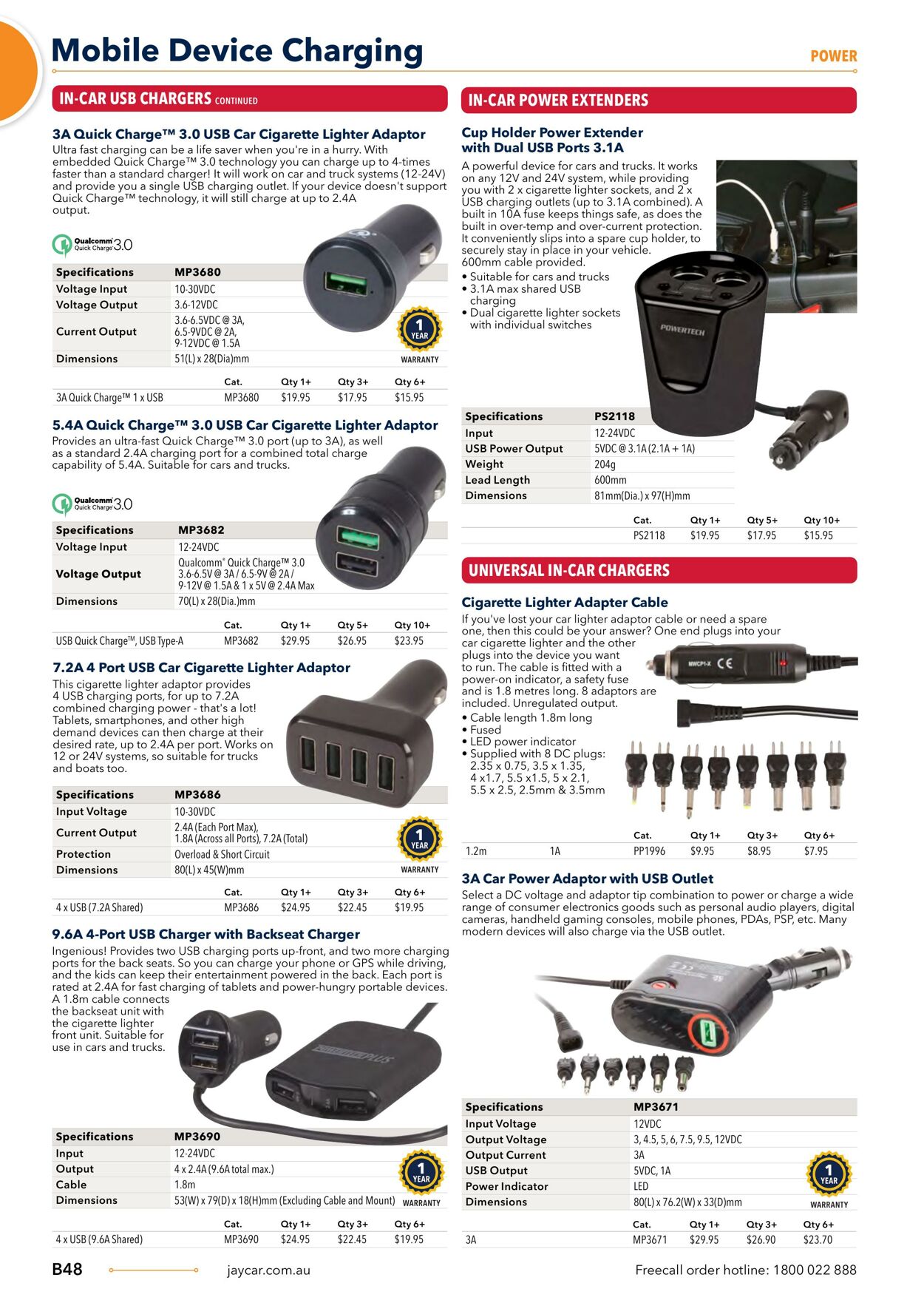 Catalogue Jaycar Electronics 09.08.2023 - 23.08.2023