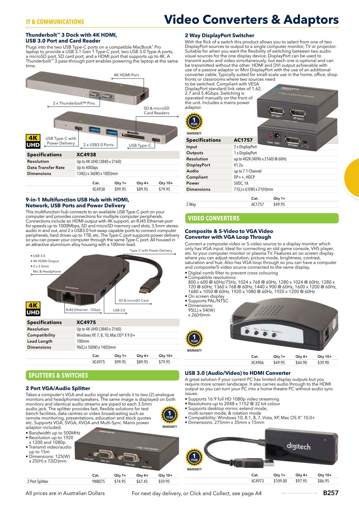 Catalogue Jaycar Electronics 09.08.2023 - 23.08.2023