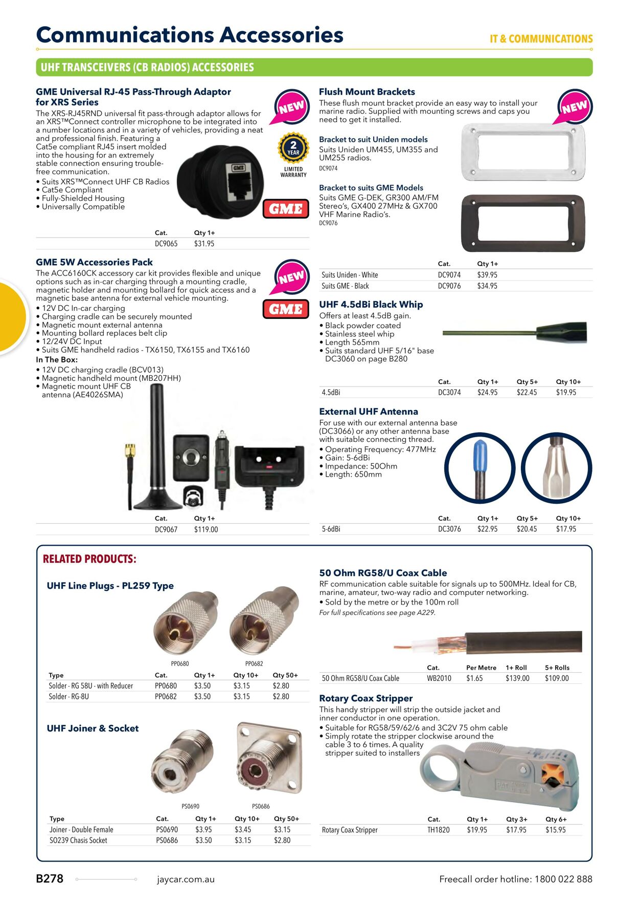 Catalogue Jaycar Electronics 09.08.2023 - 23.08.2023