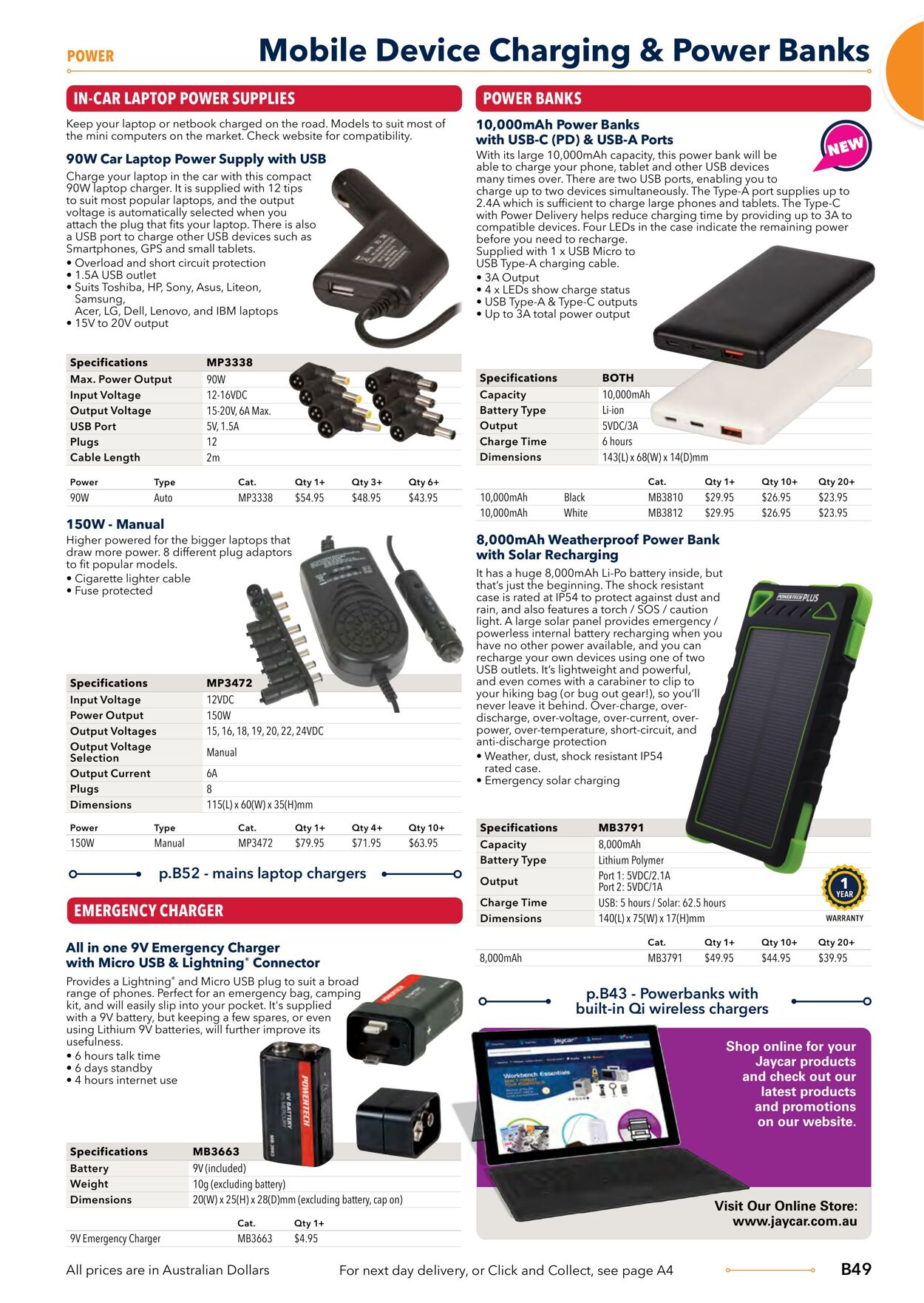 Catalogue Jaycar Electronics 09.08.2023 - 23.08.2023