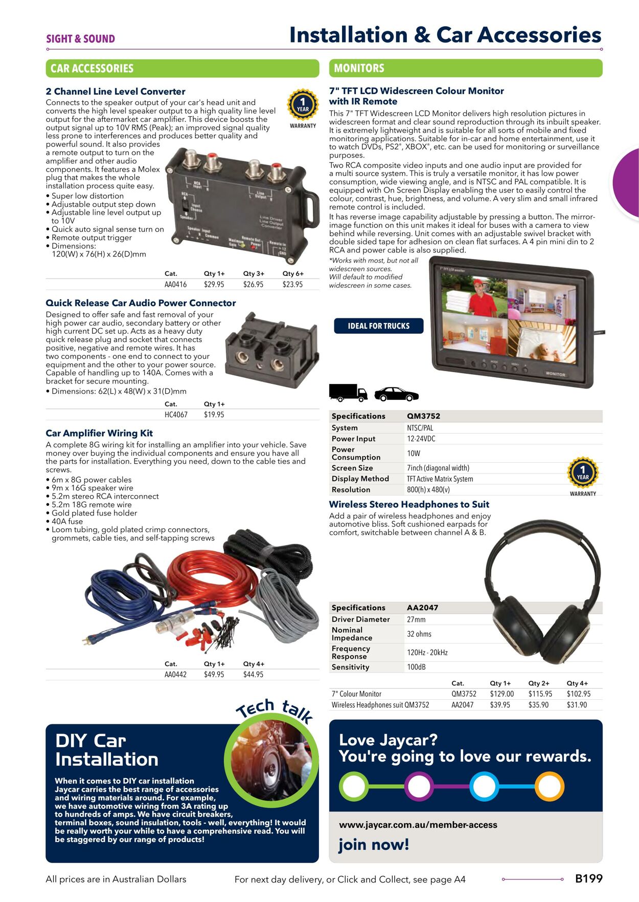 Catalogue Jaycar Electronics 09.08.2023 - 23.08.2023