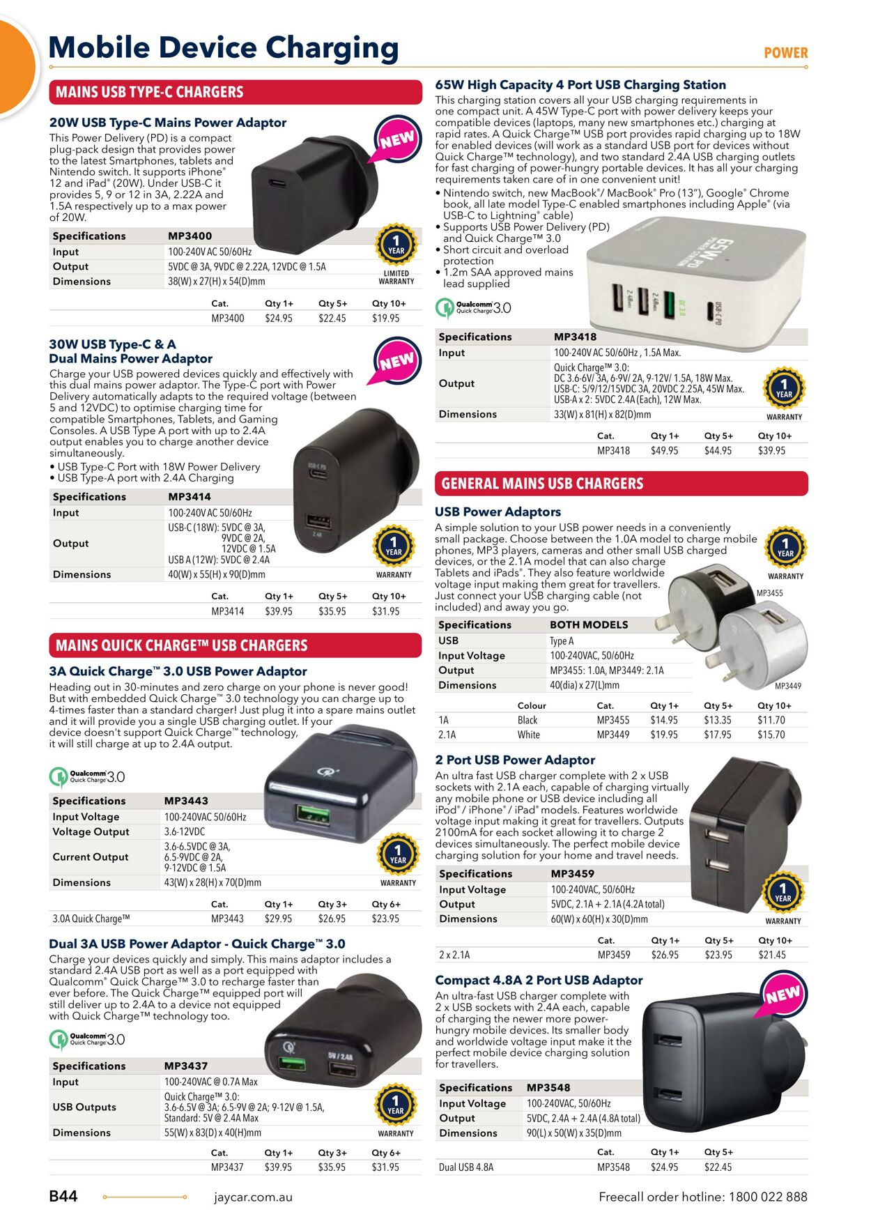 Catalogue Jaycar Electronics 09.08.2023 - 23.08.2023