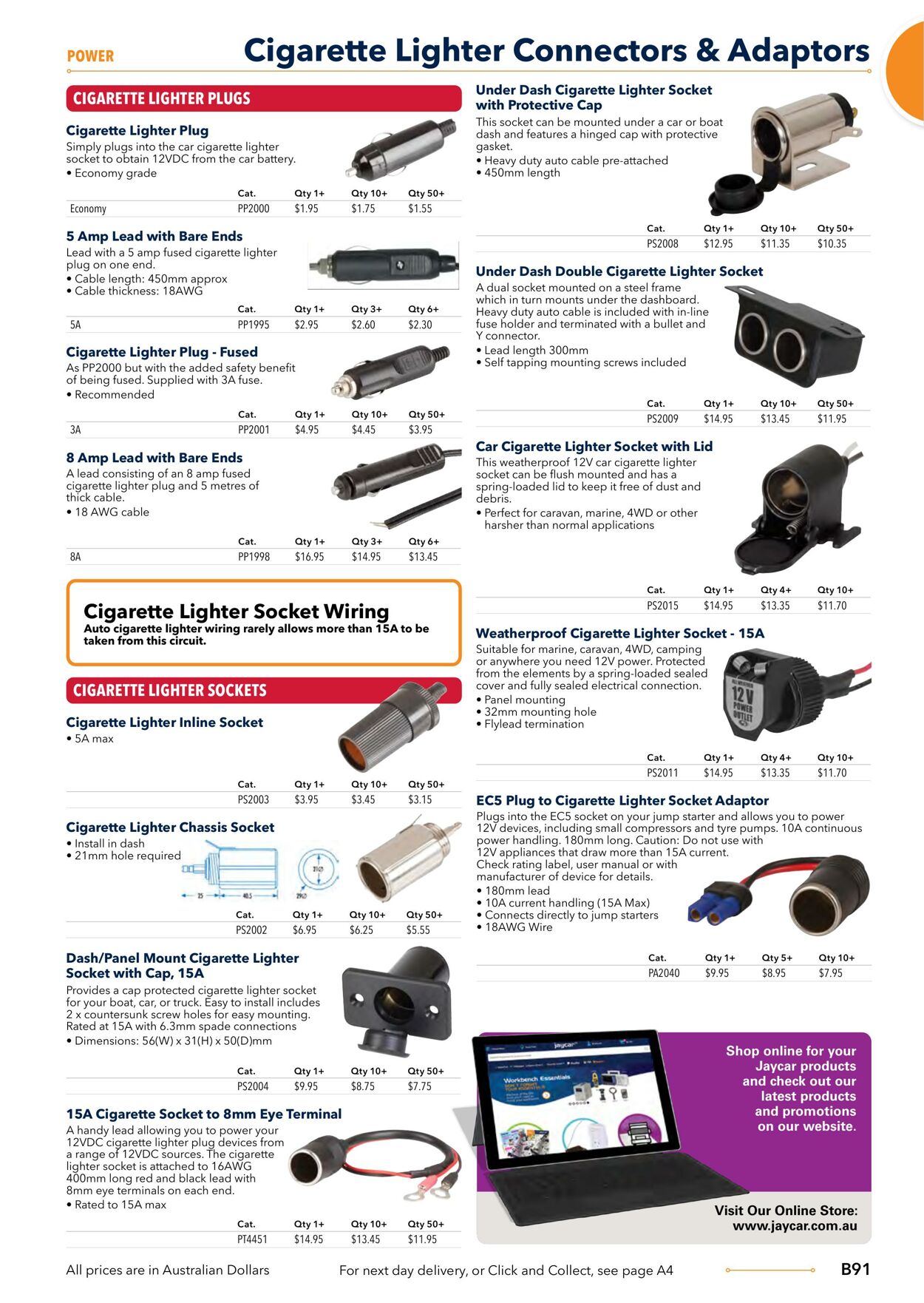Catalogue Jaycar Electronics 09.08.2023 - 23.08.2023