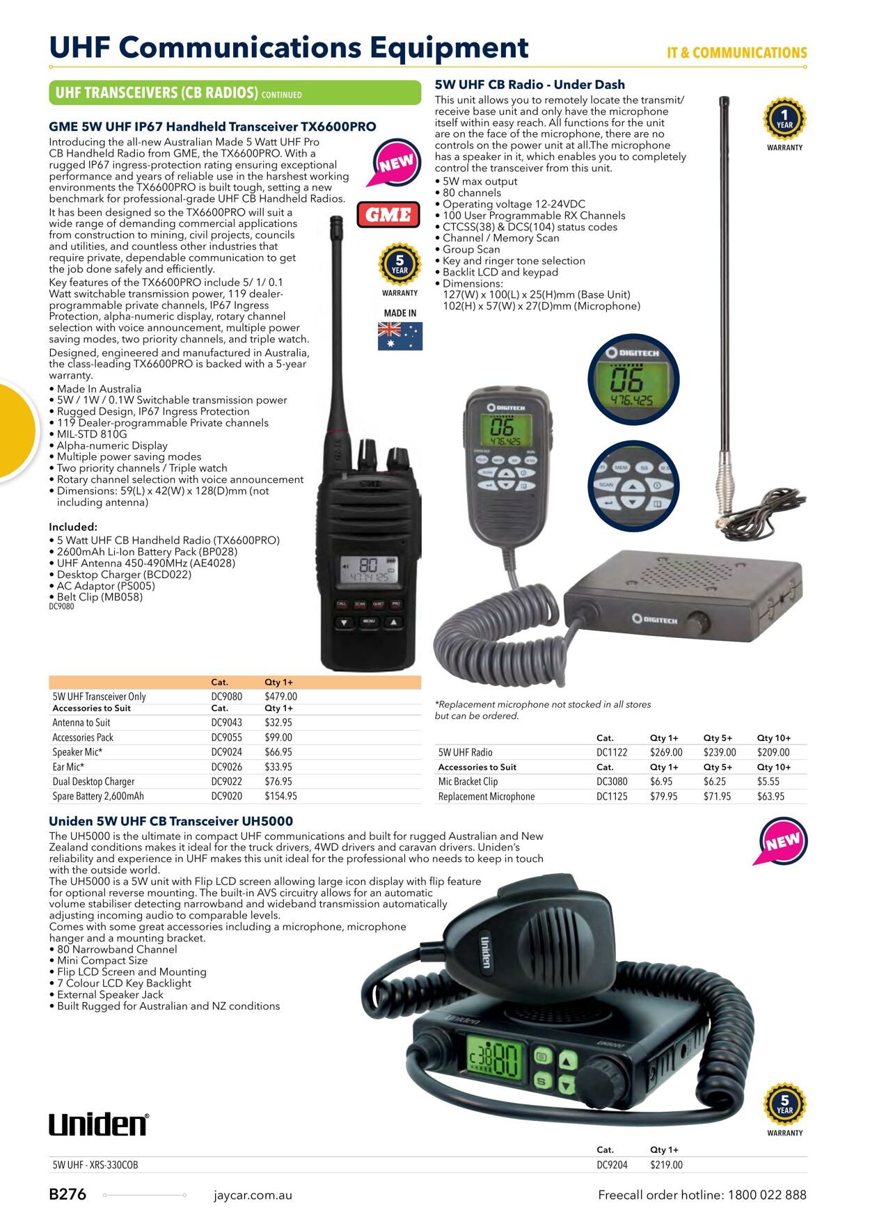 Catalogue Jaycar Electronics 09.08.2023 - 23.08.2023