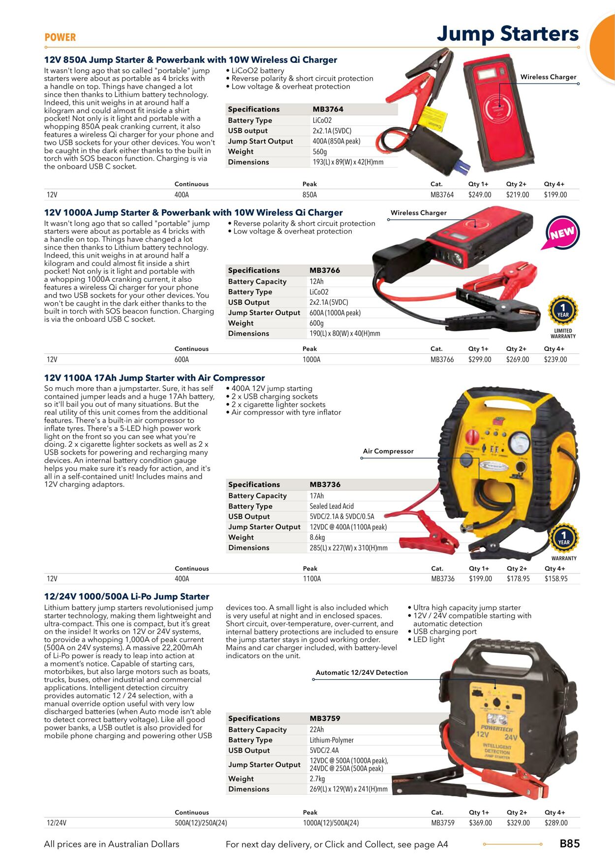 Catalogue Jaycar Electronics 09.08.2023 - 23.08.2023