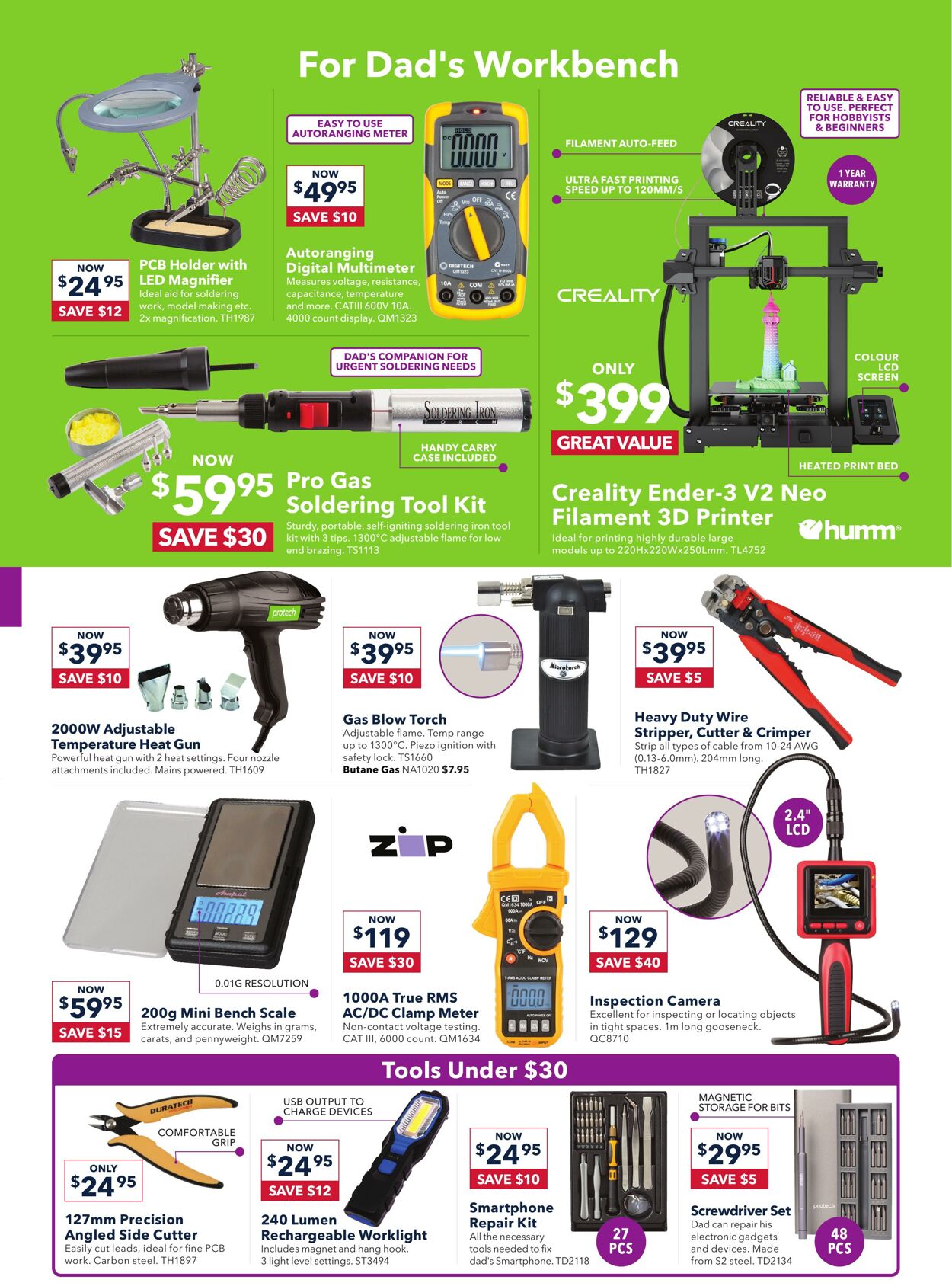 Catalogue Jaycar Electronics 24.08.2023 - 03.09.2023