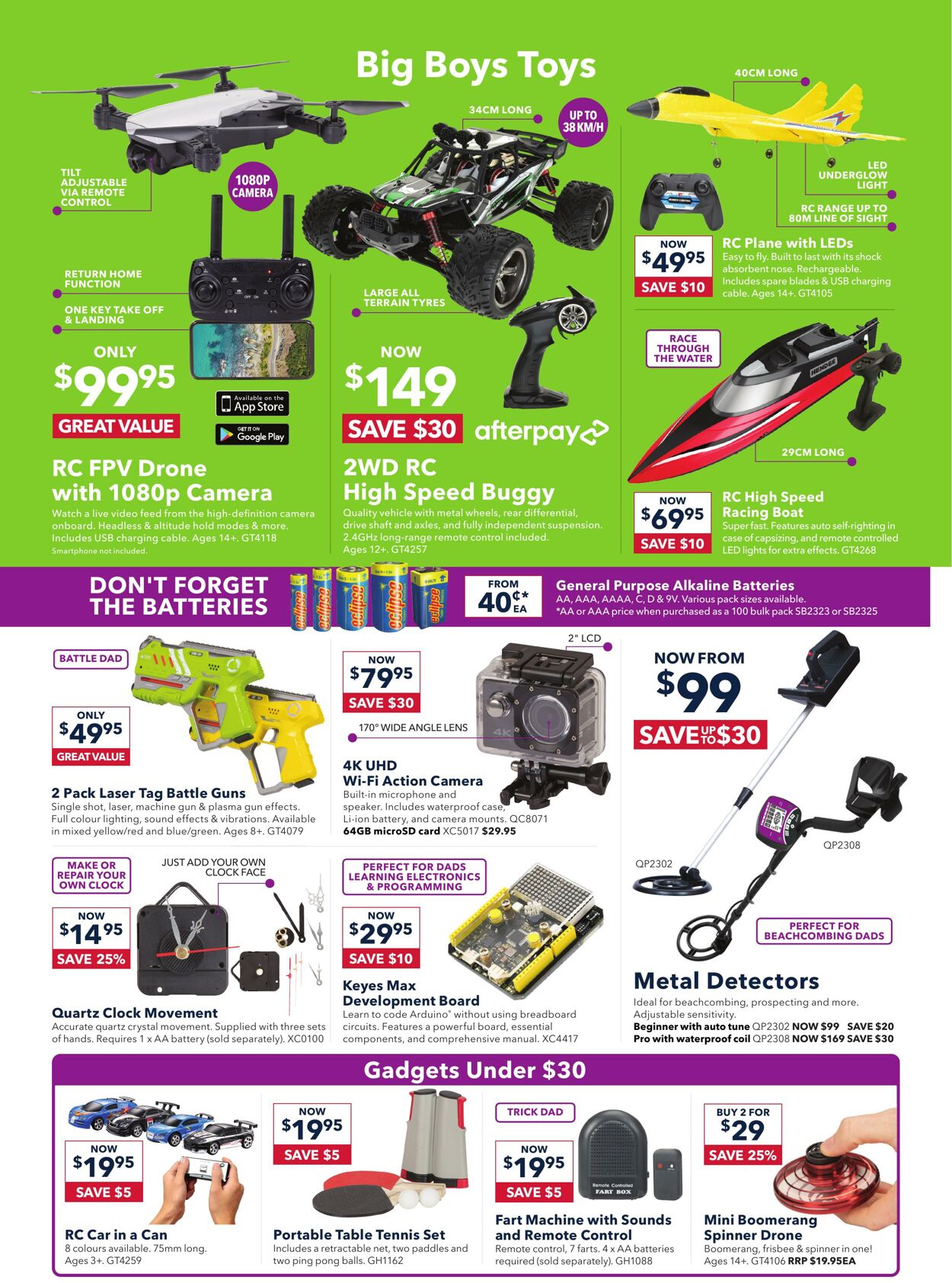 Catalogue Jaycar Electronics 24.08.2023 - 03.09.2023
