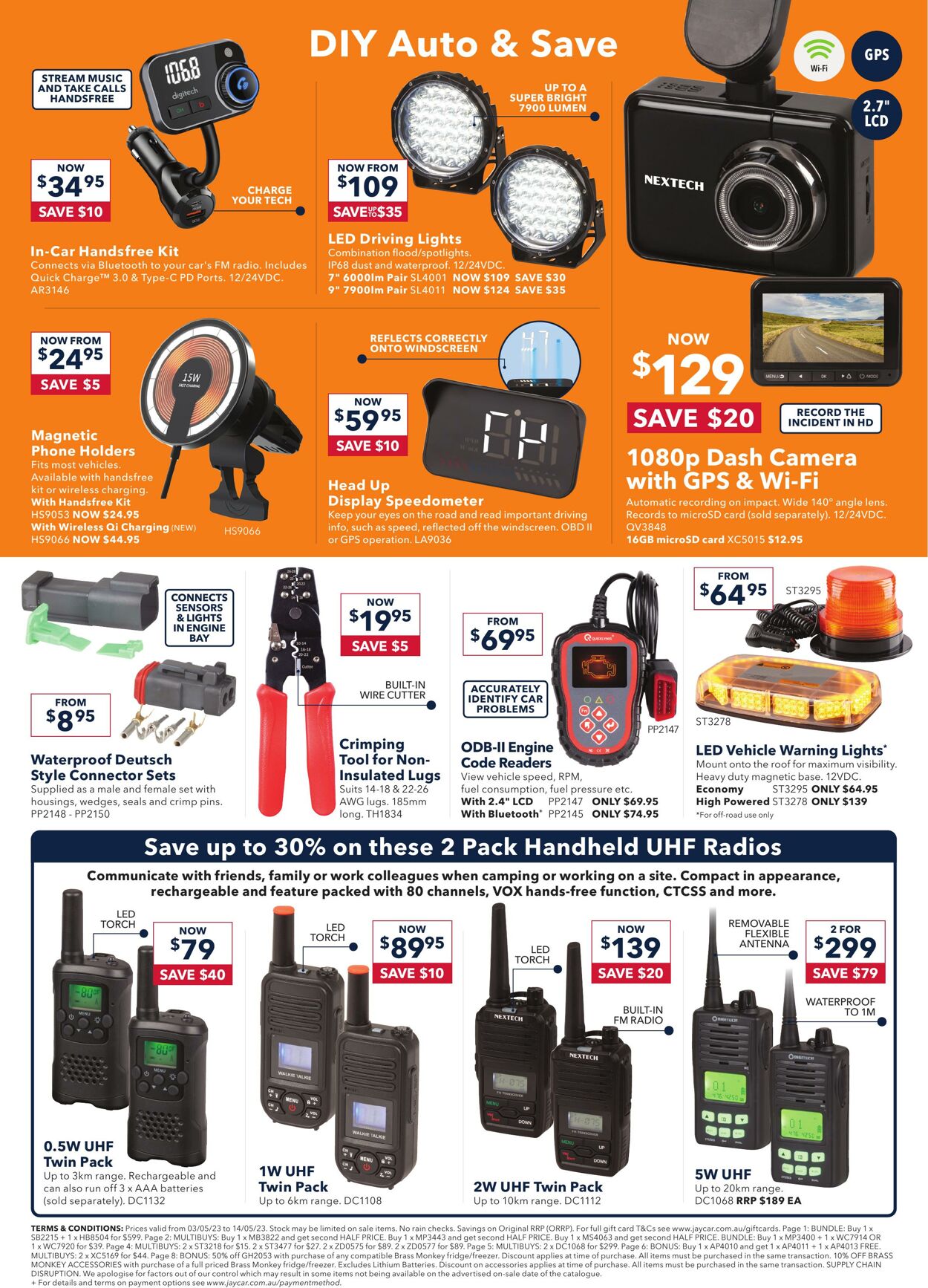 Catalogue Jaycar Electronics 04.05.2023 - 14.05.2023