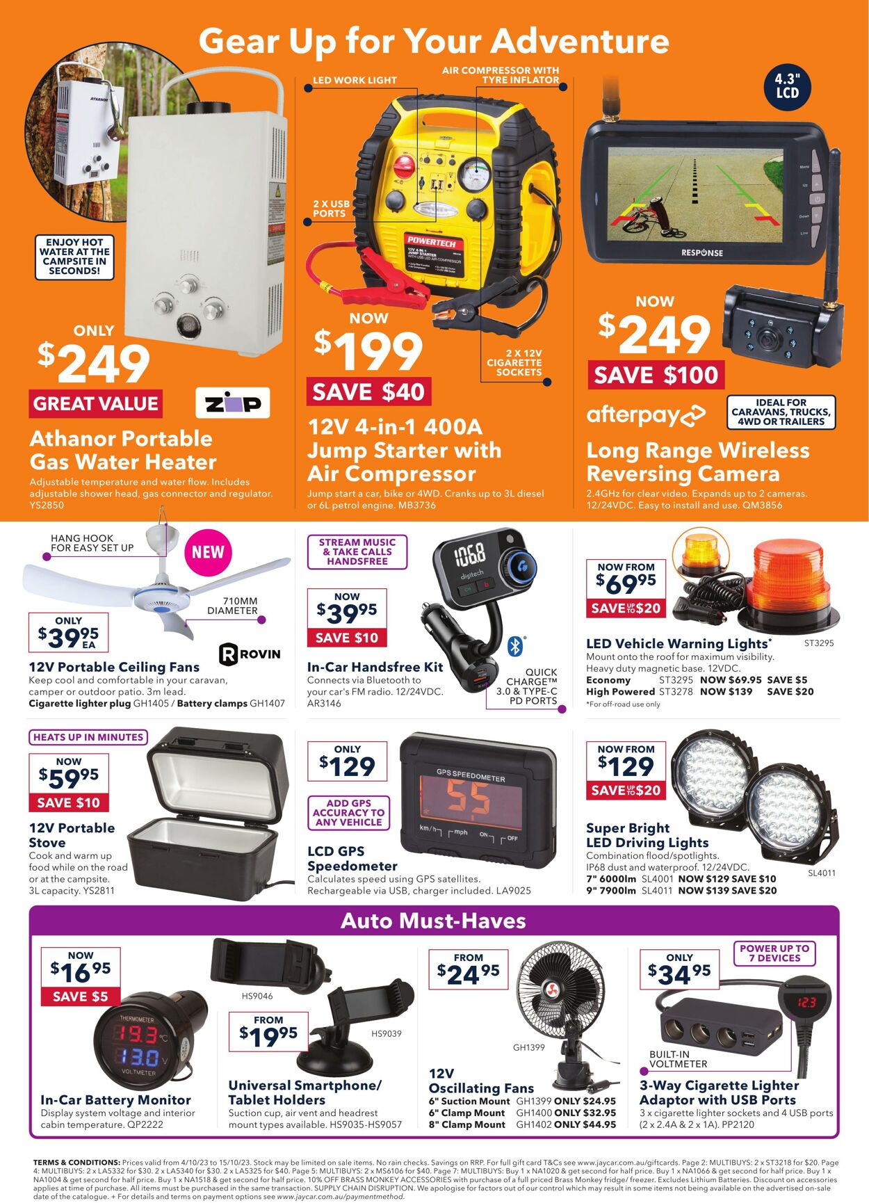 Catalogue Jaycar Electronics 05.10.2023 - 15.10.2023