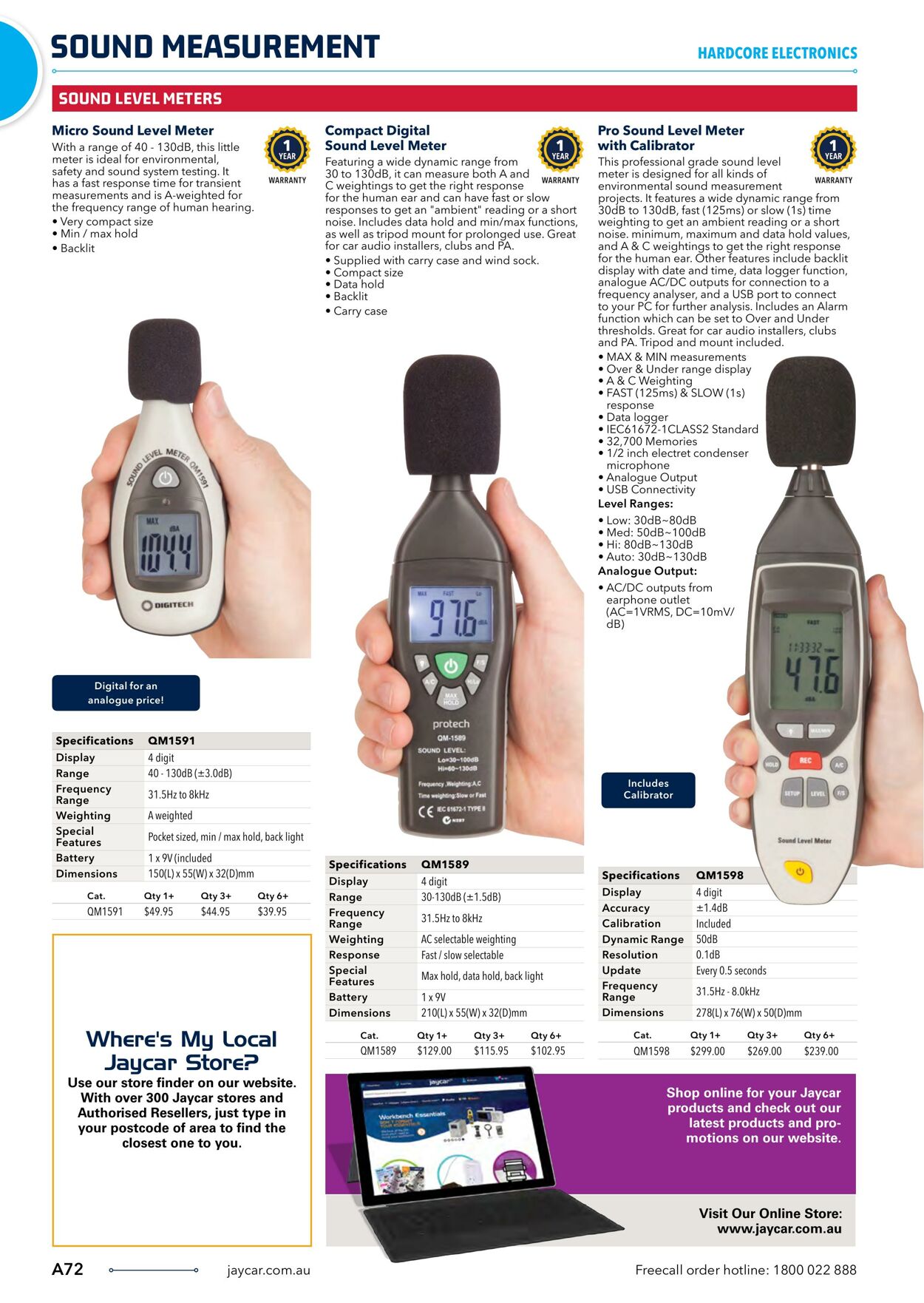 Catalogue Jaycar Electronics 04.04.2023 - 18.04.2023