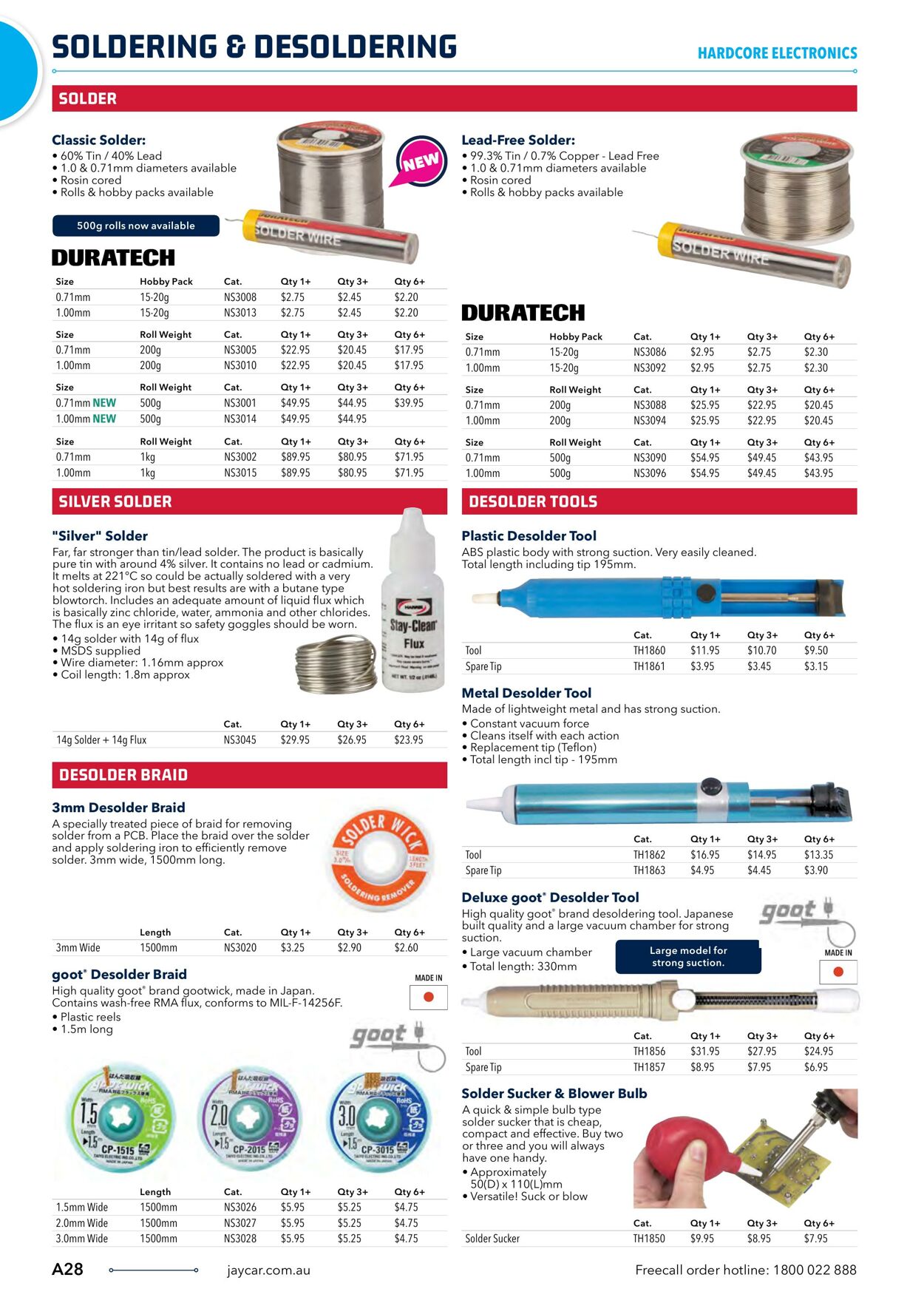 Catalogue Jaycar Electronics 04.04.2023 - 18.04.2023